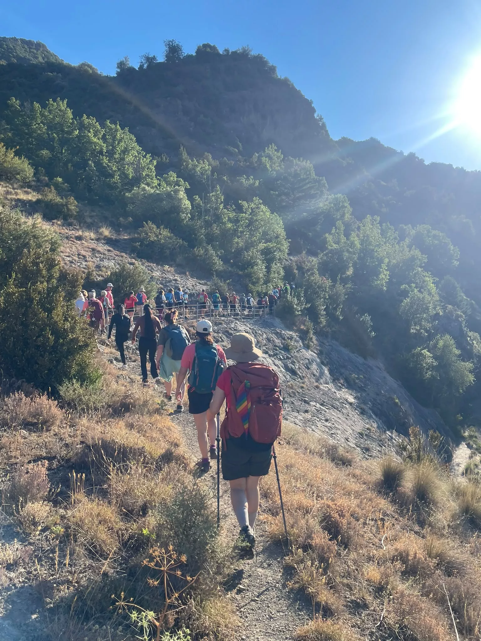 Octavo reto y cima de los Javieres a Tozal de Lúsera