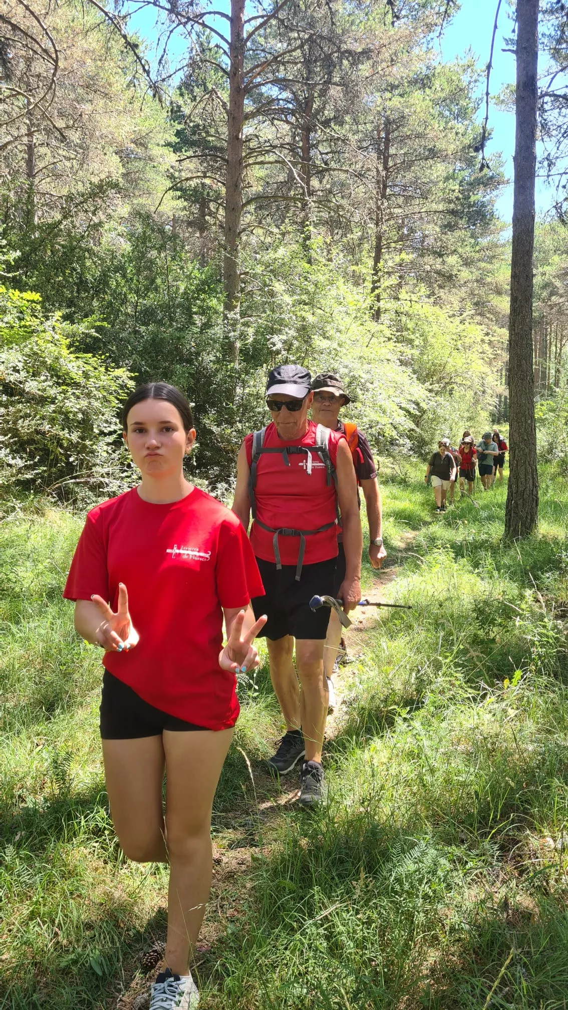 Octavo reto y cima de los Javieres a Tozal de Lúsera