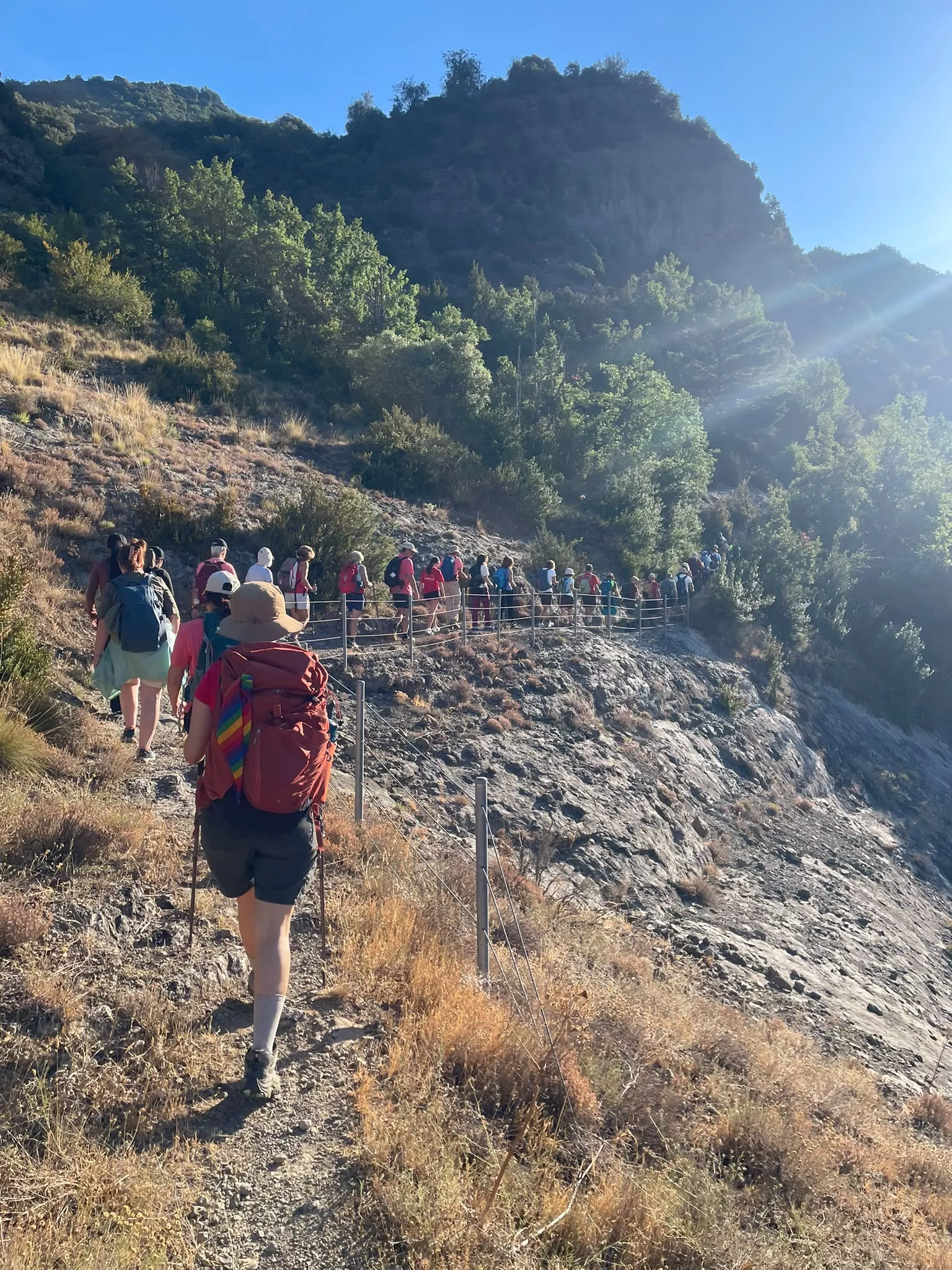 Octavo reto y cima de los Javieres a Tozal de Lúsera