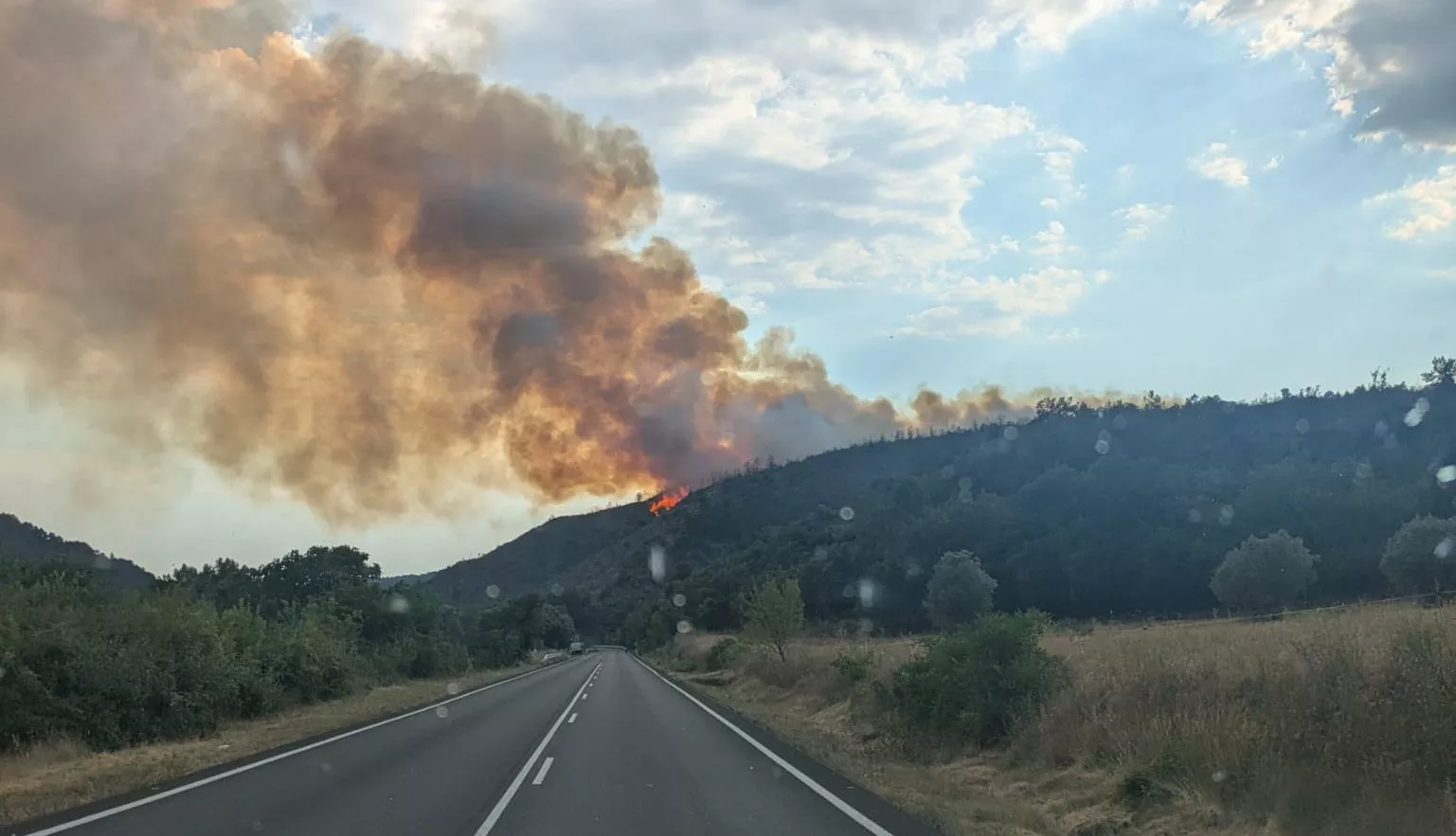 Incendio en Isábena
