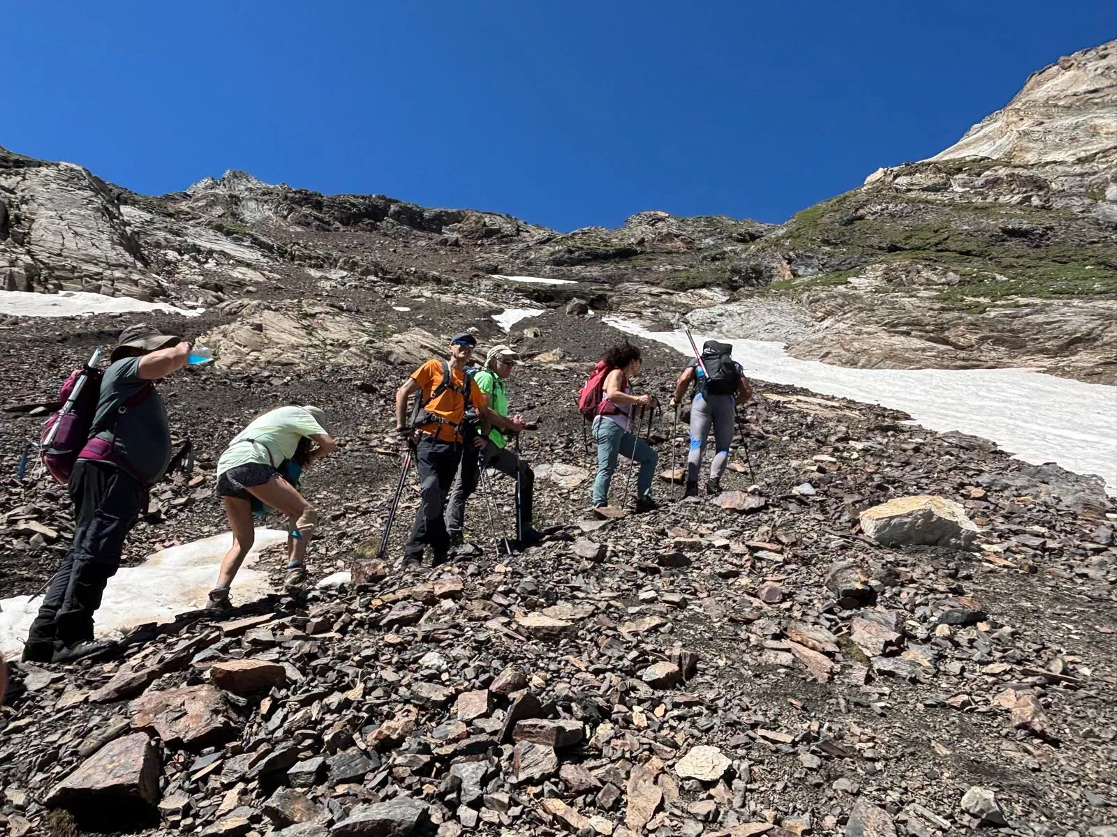 Travesías Pirenaicas en el pico de Estaragne