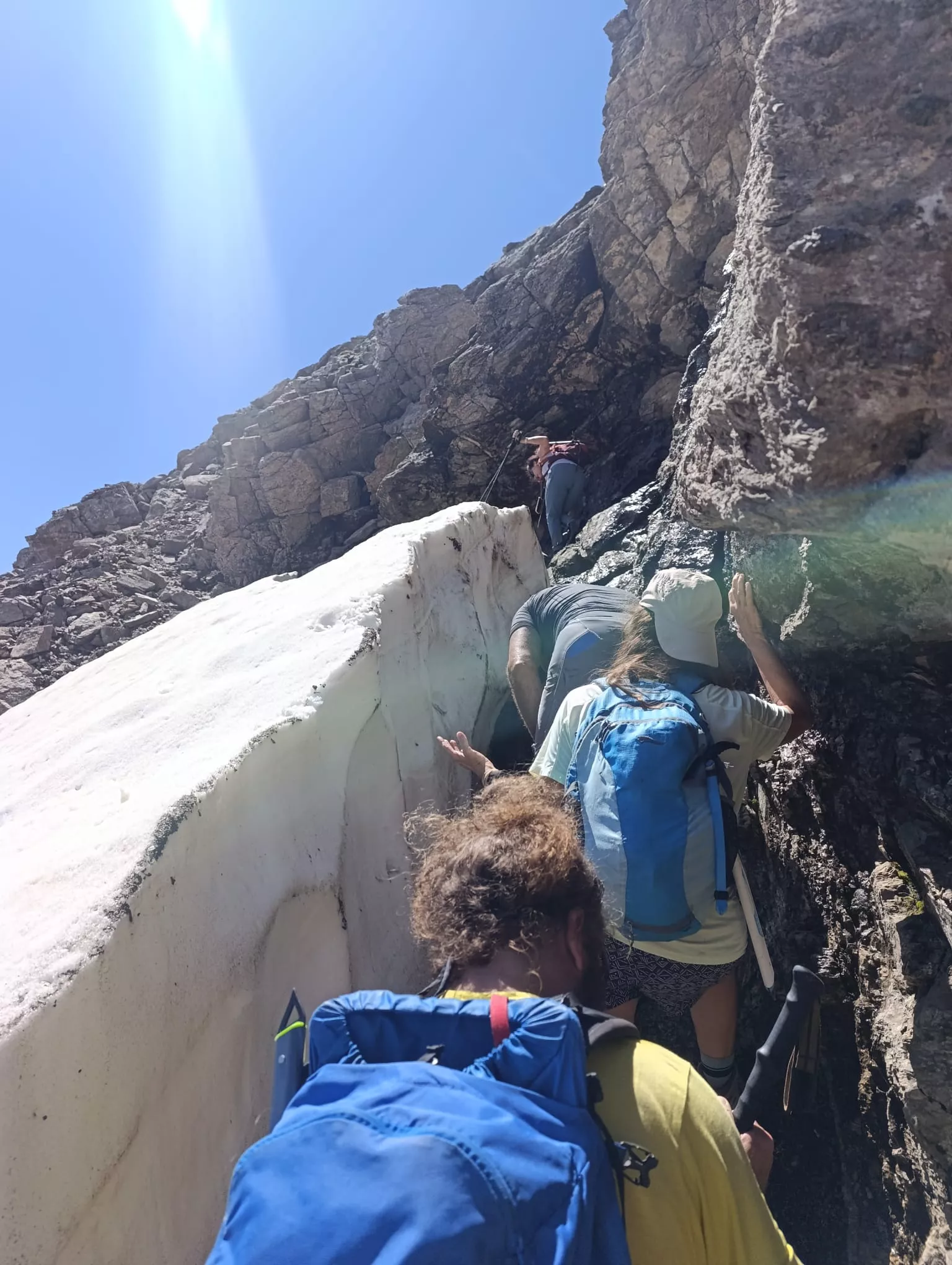 Travesías Pirenaicas en el pico de Estaragne