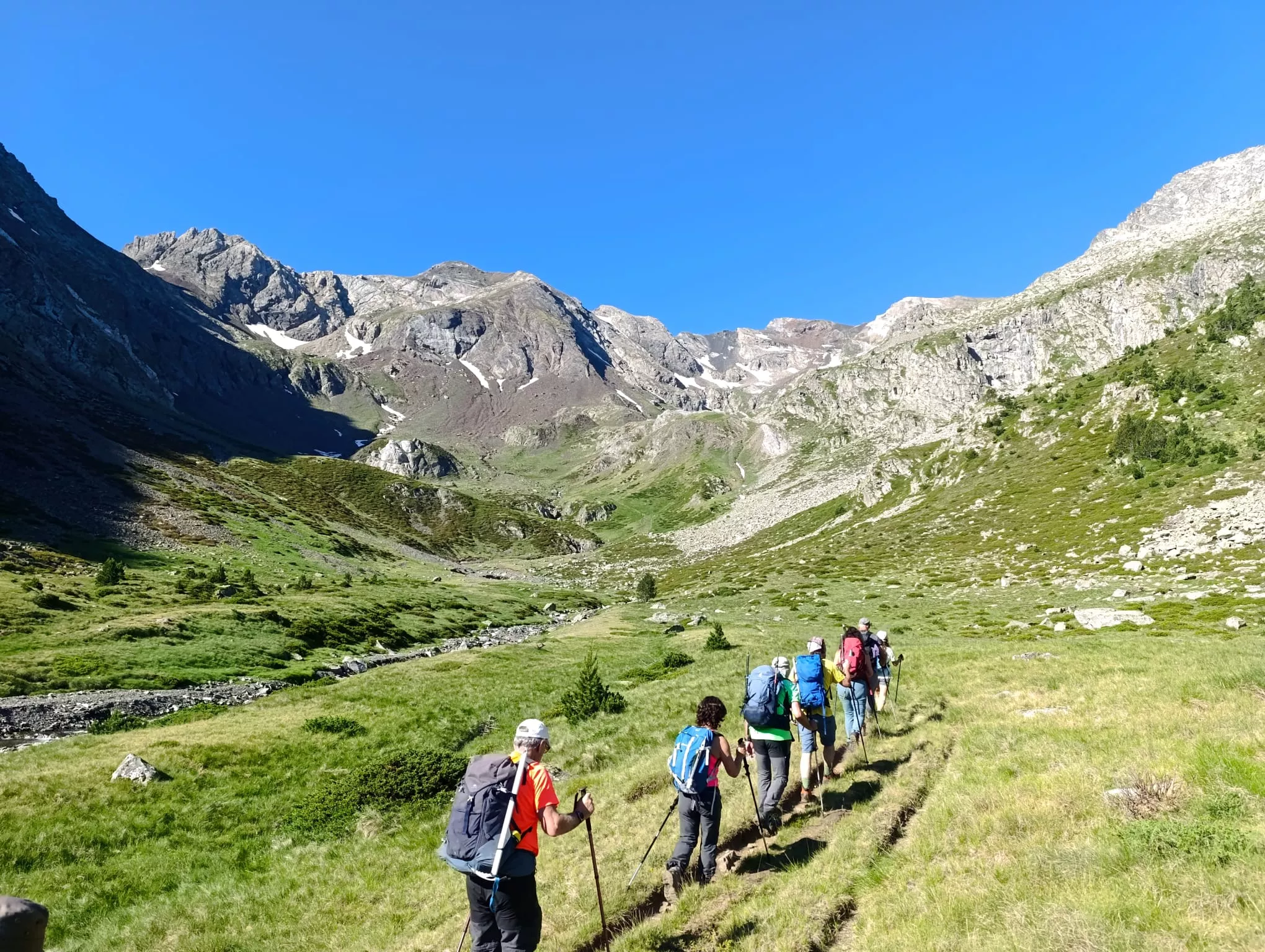 Travesías Pirenaicas en el pico de Estaragne