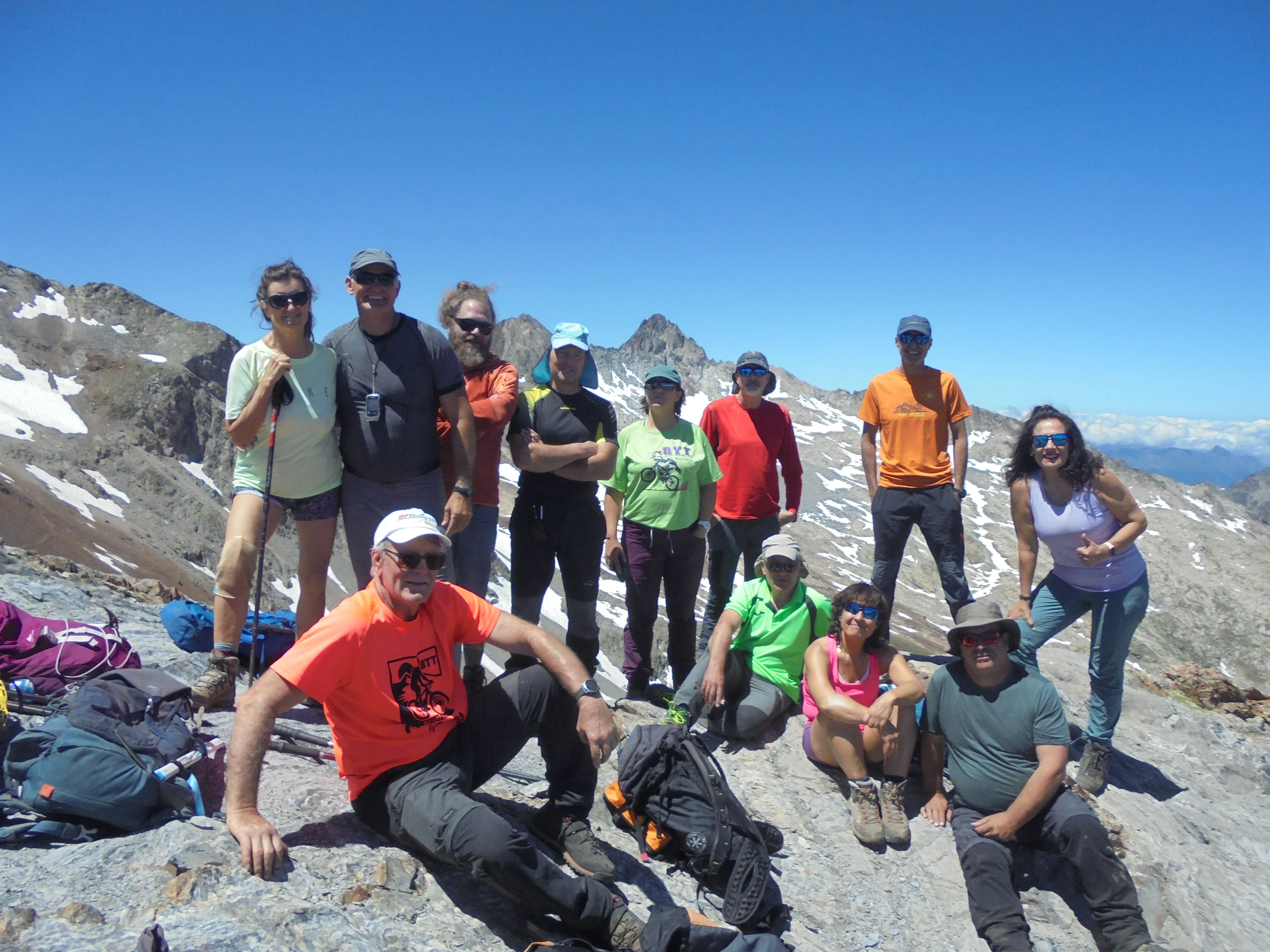 Travesías Pirenaicas en el pico de Estaragne