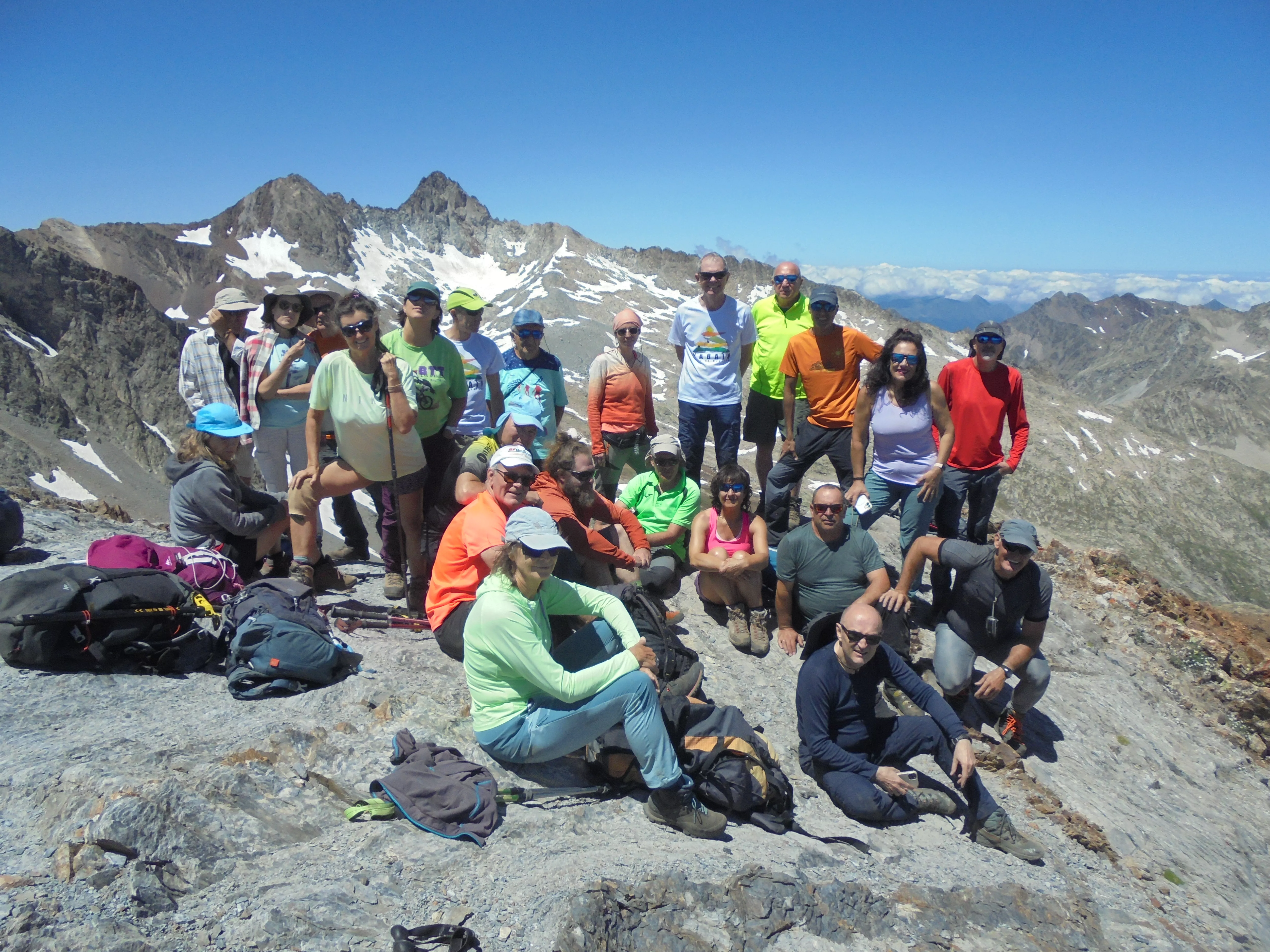 Travesías Pirenaicas en el pico de Estaragne
