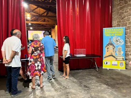 Inicio de la  XIX edición del Festival Internacional de Cortometrajes Villa de Ayerbe.