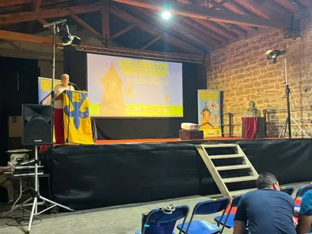Inicio de la  XIX edición del Festival Internacional de Cortometrajes Villa de Ayerbe.