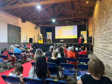 Inicio de la  XIX edición del Festival Internacional de Cortometrajes Villa de Ayerbe.