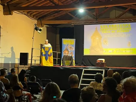 Inicio de la  XIX edición del Festival Internacional de Cortometrajes Villa de Ayerbe.