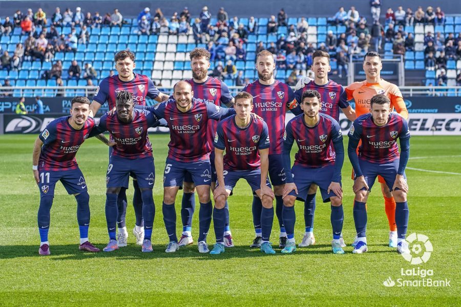 Imágenes del partido Ibiza Huesca. Foto La Liga 