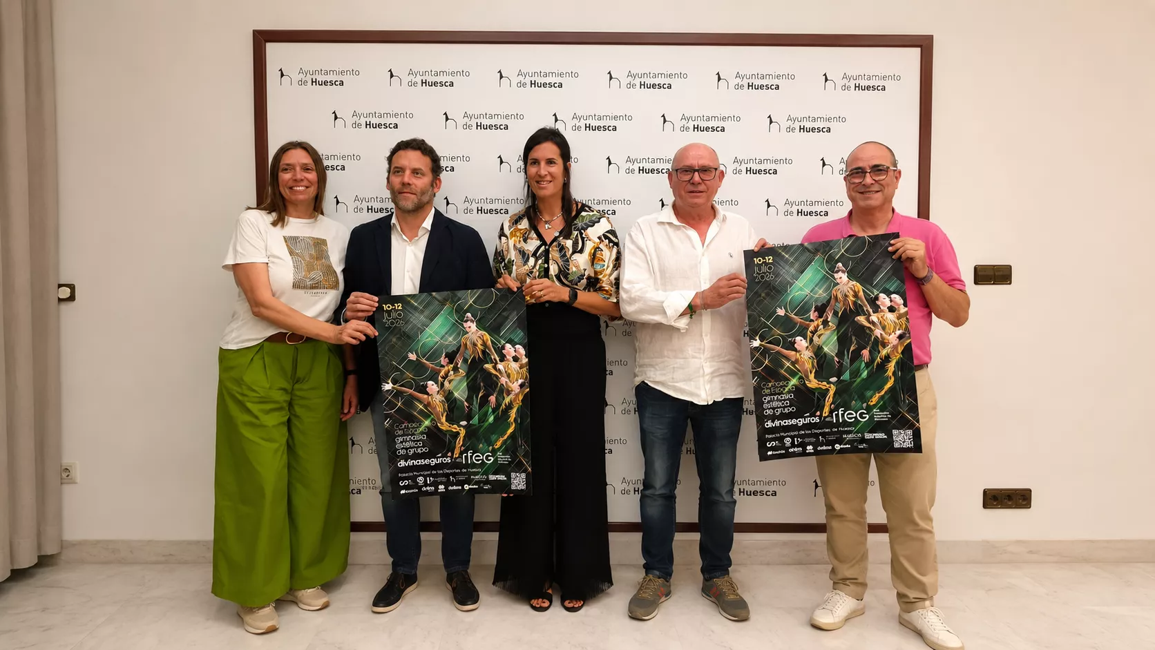 Presentación este miércoles del Campeonato de España de Gimnasia Estética de Grupo 2026. Foto María José Sampietro