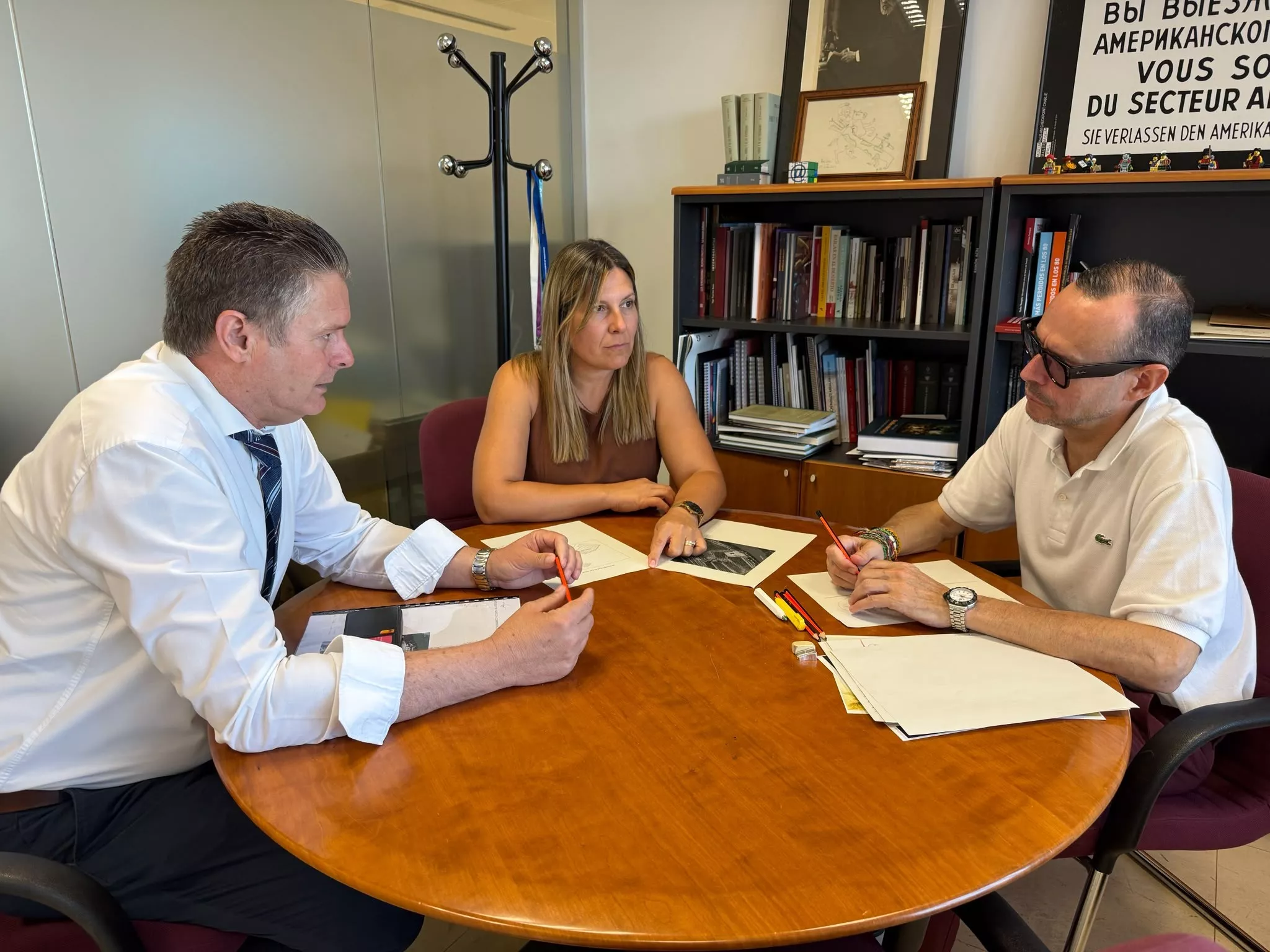 Ignacio Gramún, Verónica Alins y Pedro Olloqui tratan sobre Villa Fortunatus