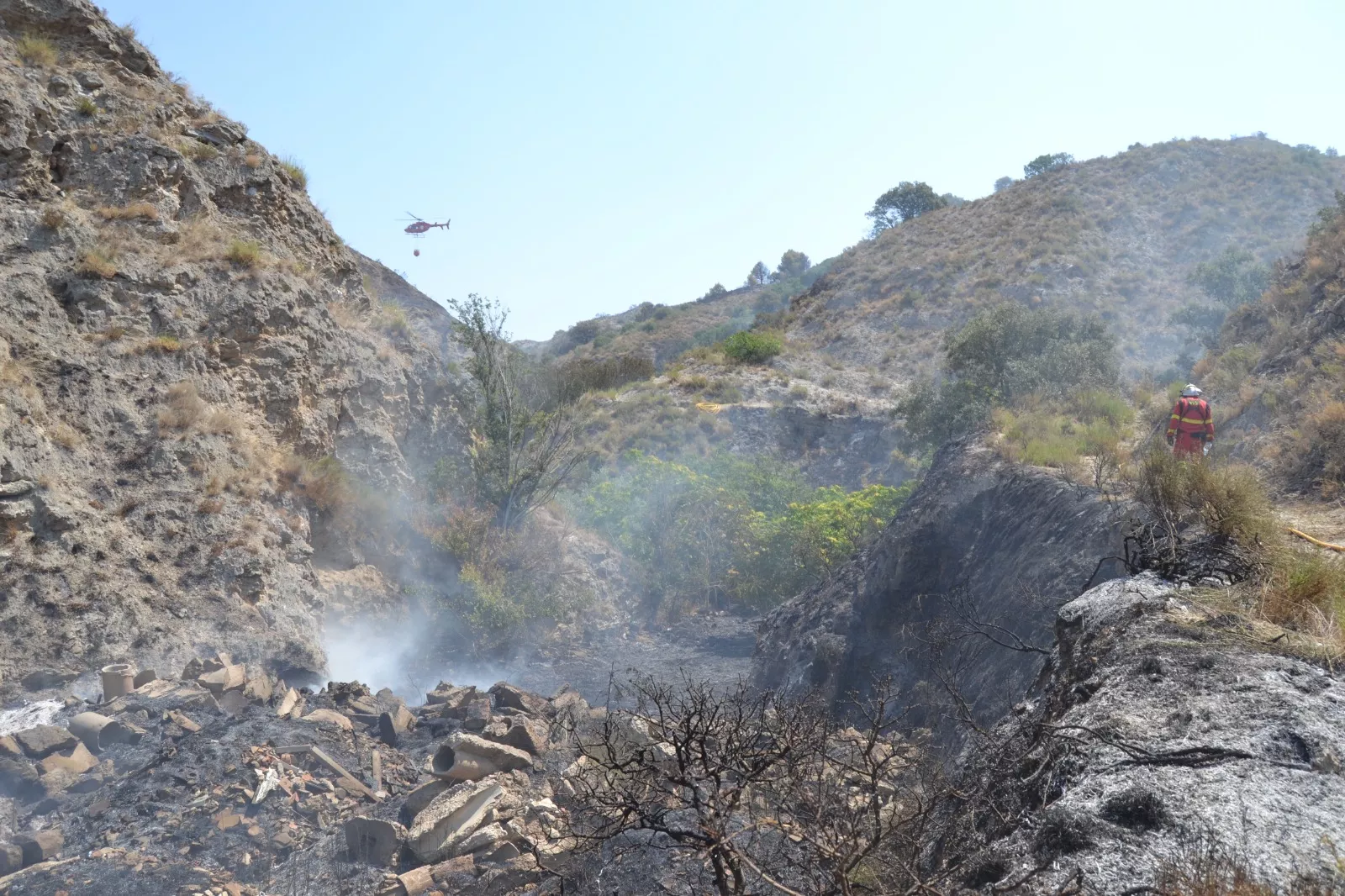 Incendio en Castillonroy
