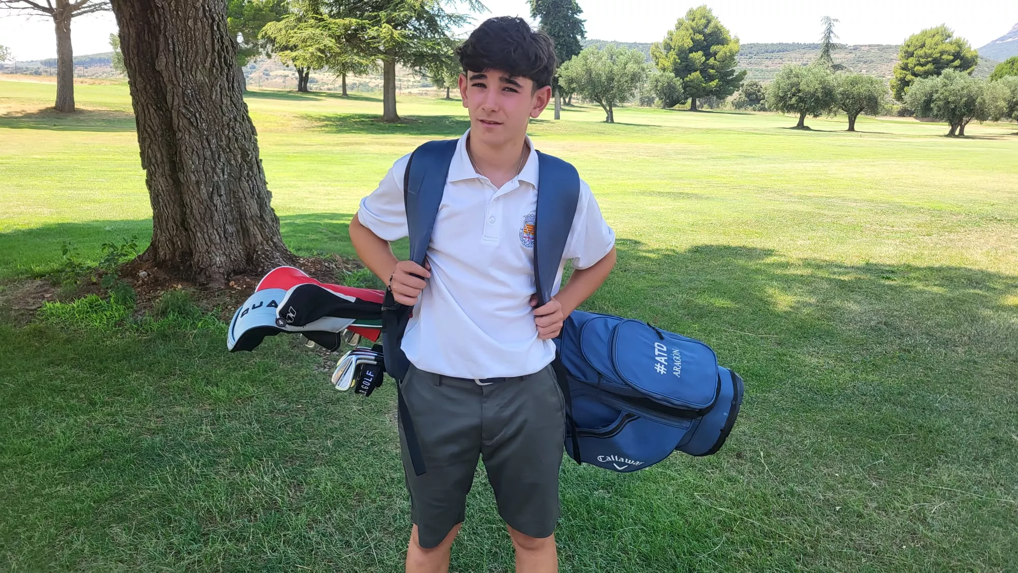 Lorenzo Viñuales, campeón de Aragón de Golf