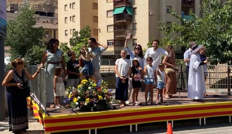 Celebración de la festividad de San Cristóbal por los transportistas de Monzón