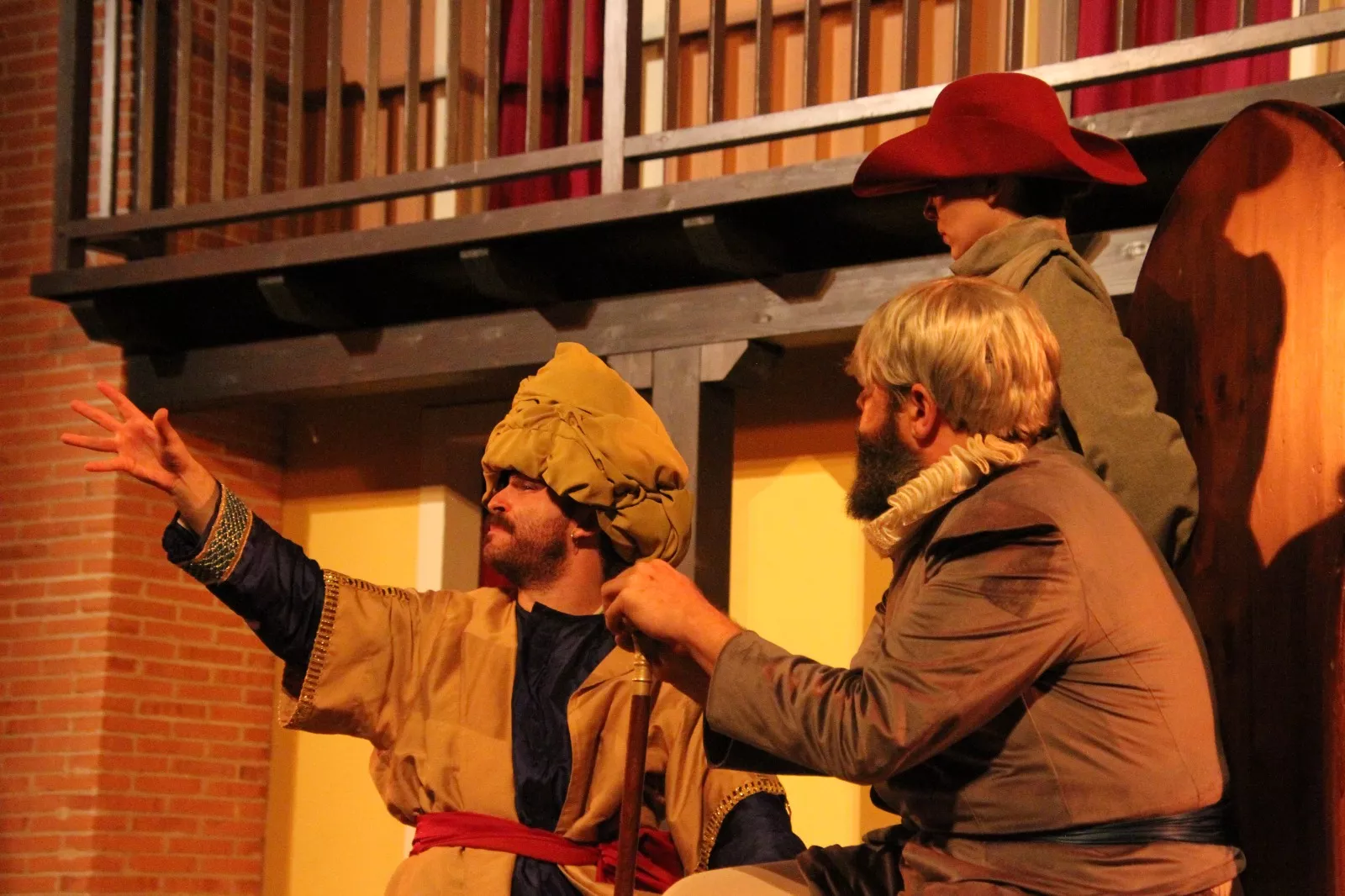 “El perro del Hortelano” en el Corral de Comedias de Robres. Foto Carlos Neofato