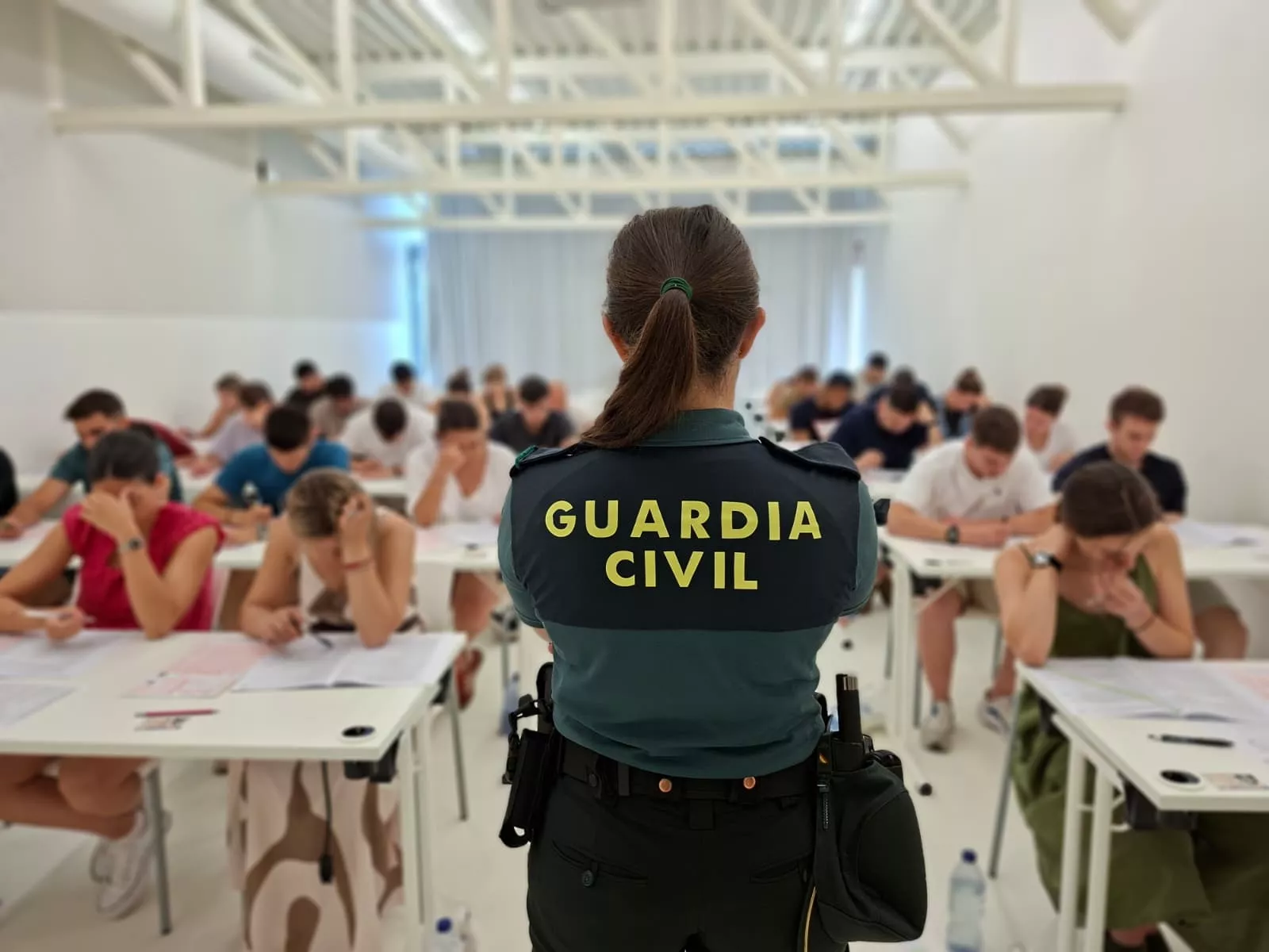 Un total de 171 aspirantes de Huesca optan a una plaza en la Guardia Civil.