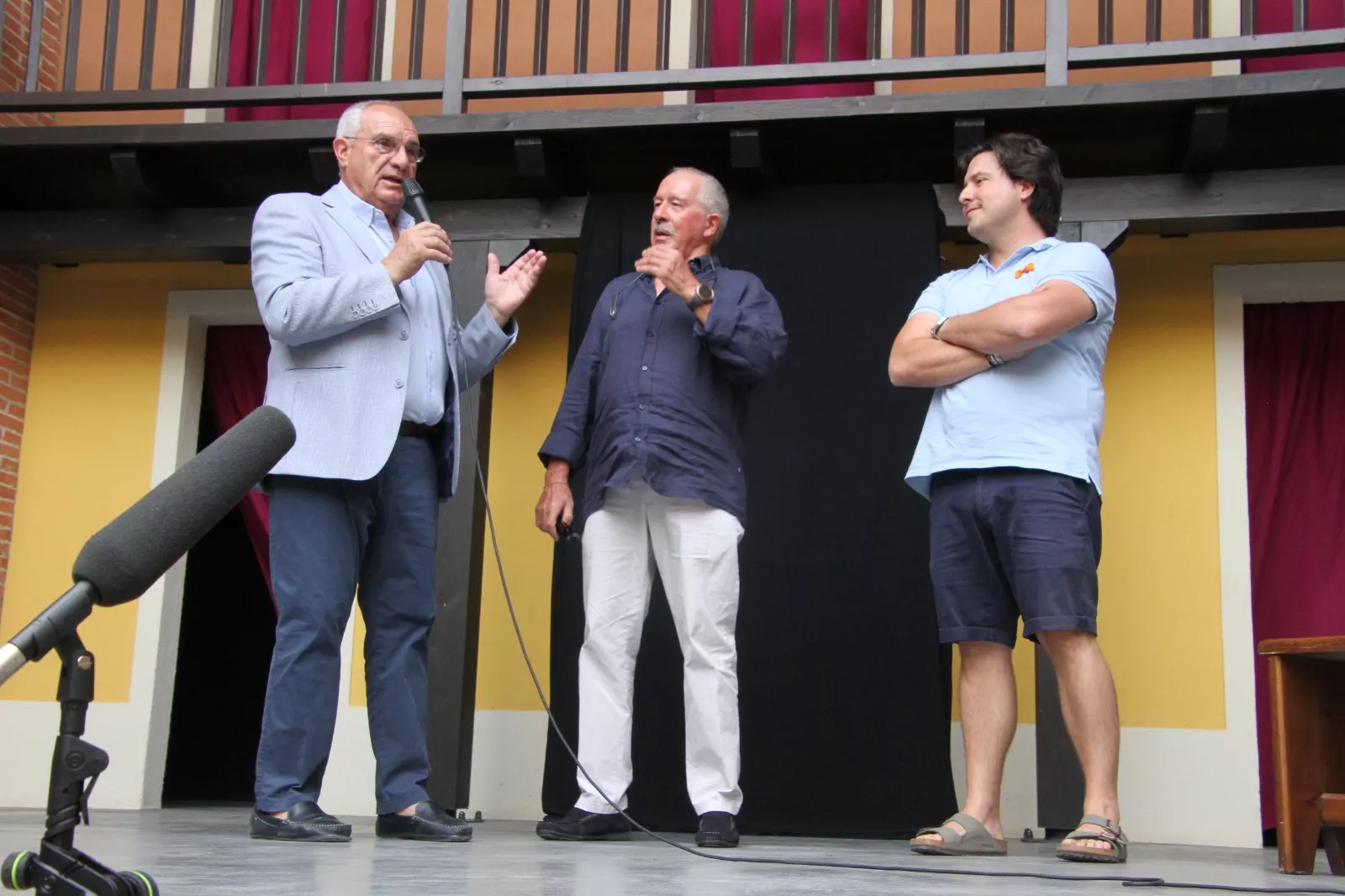 Estreno de 'Perra fiel' en el Corral de Comedias de Robres. Foto Carlos Neofato
