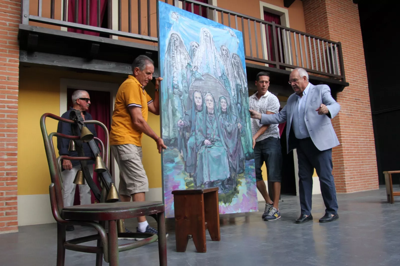 Estreno de 'Perra fiel' en el Corral de Comedias de Robres. Foto Carlos Neofato