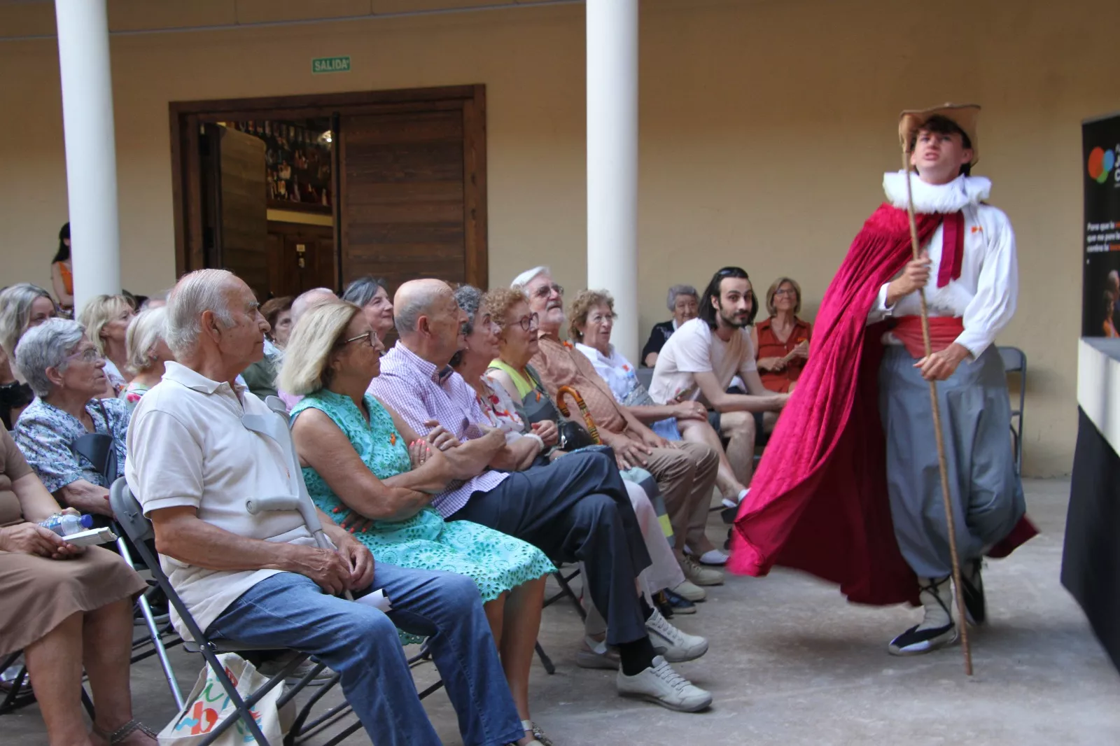 Estreno de 'Perra fiel' en el Corral de Comedias de Robres. Foto Carlos Neofato