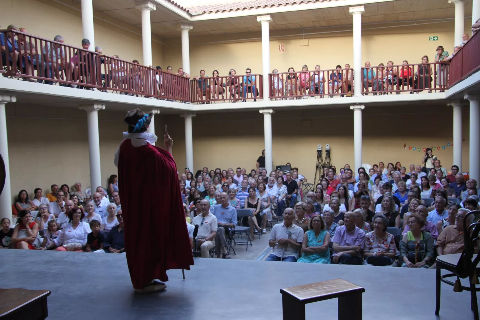 Estreno de 'Perra fiel' en el Corral de Comedias de Robres. Foto Carlos Neofato