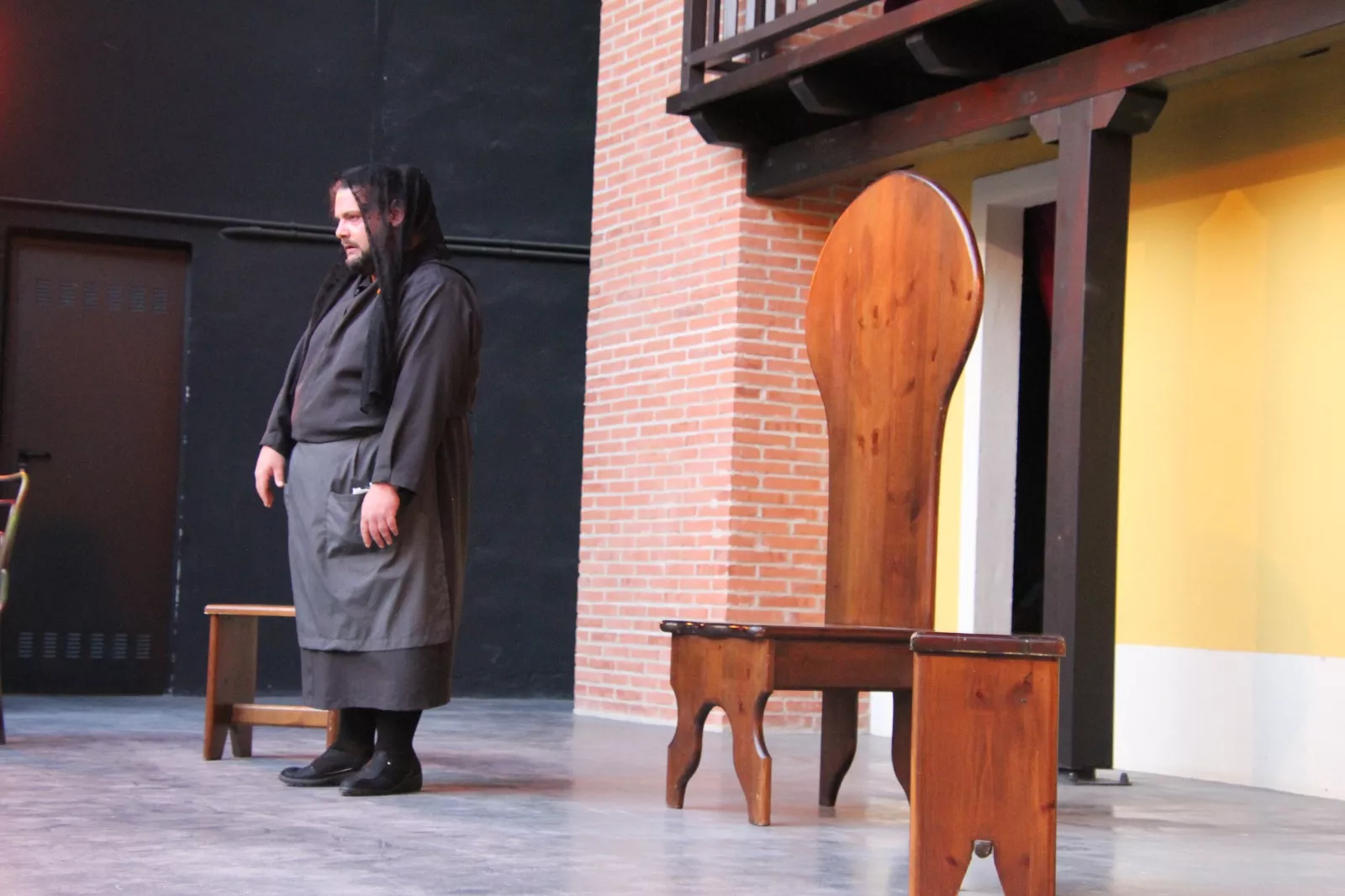 Estreno de 'Perra fiel' en el Corral de Comedias de Robres. Foto Carlos Neofato
