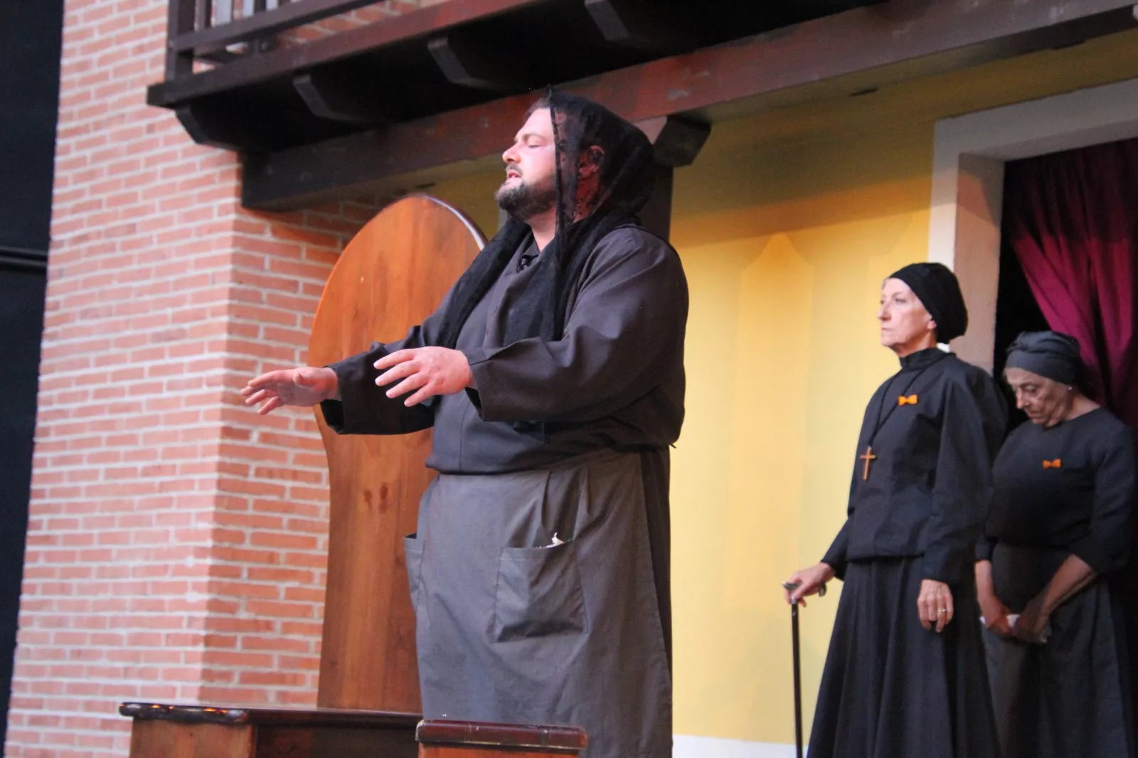 Estreno de 'Perra fiel' en el Corral de Comedias de Robres. Foto Carlos Neofato