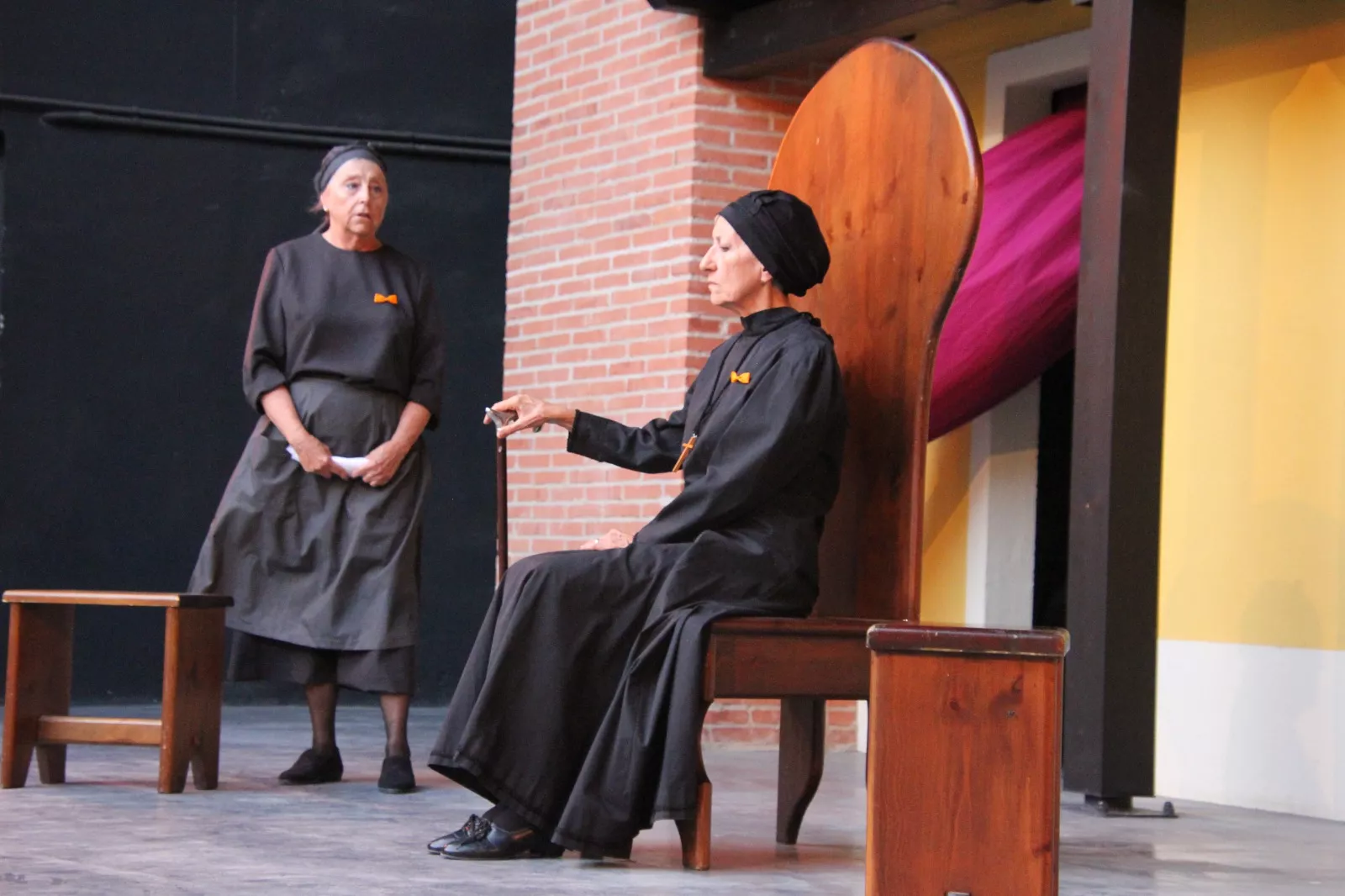 Estreno de 'Perra fiel' en el Corral de Comedias de Robres. Foto Carlos Neofato