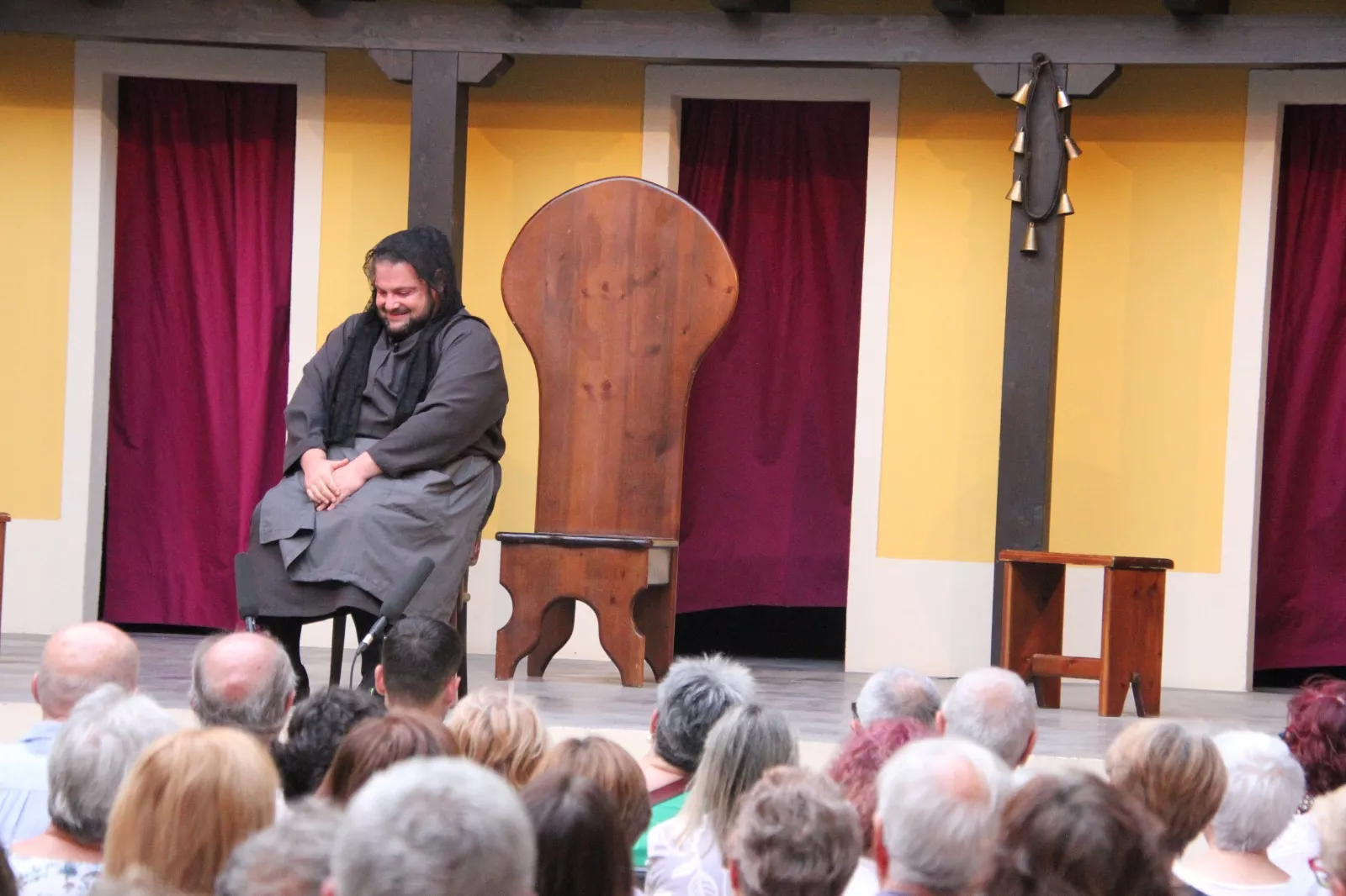 Estreno de 'Perra fiel' en el Corral de Comedias de Robres. Foto Carlos Neofato