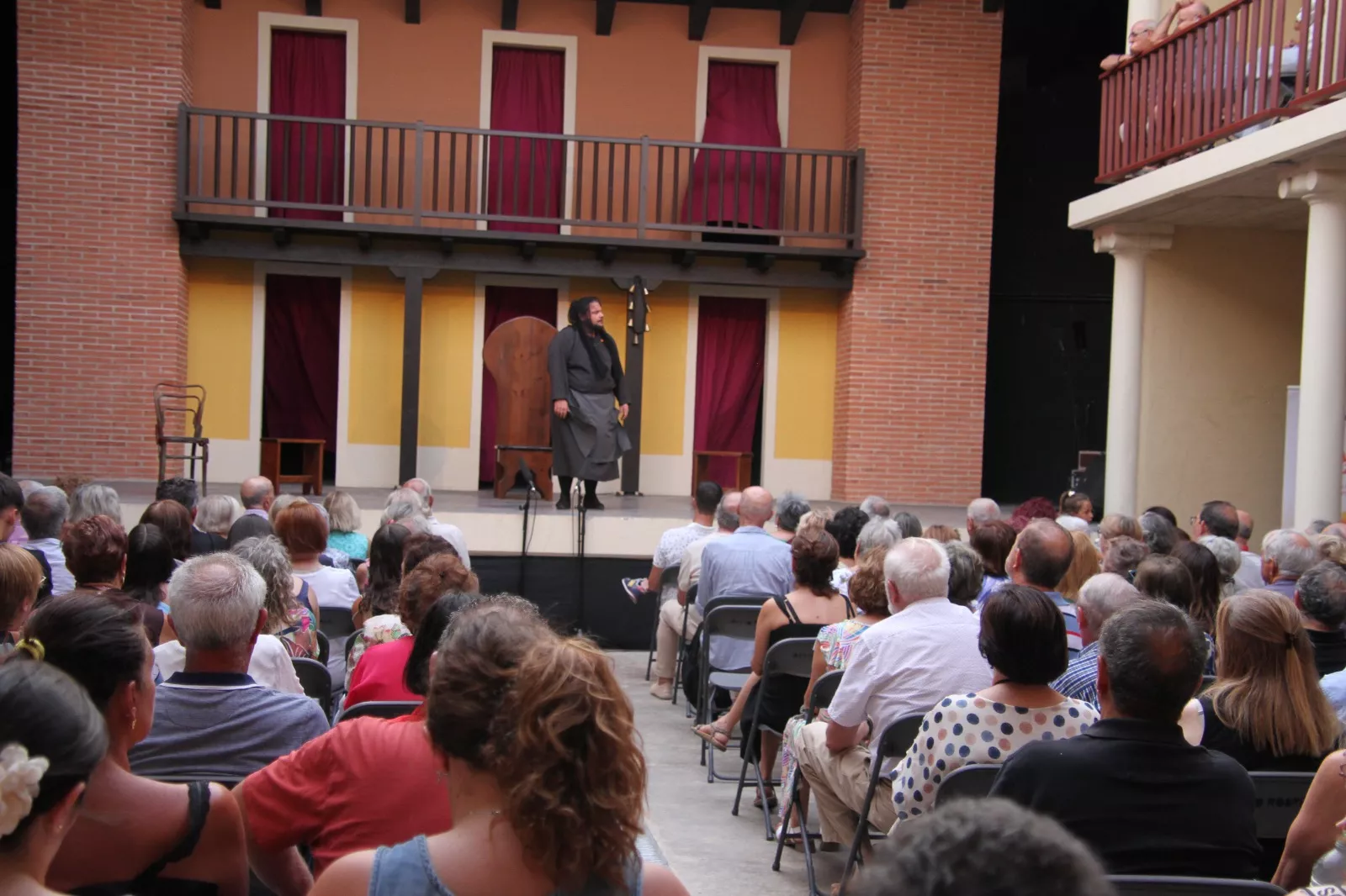 Estreno de 'Perra fiel' en el Corral de Comedias de Robres. Foto Carlos Neofato