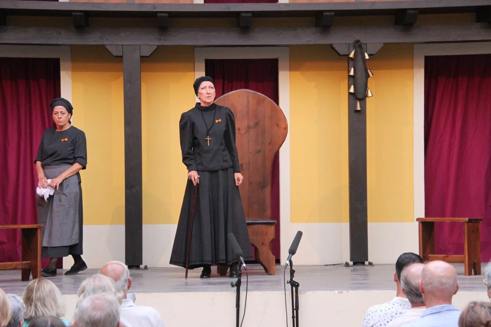 Estreno de 'Perra fiel' en el Corral de Comedias de Robres. Foto Carlos Neofato