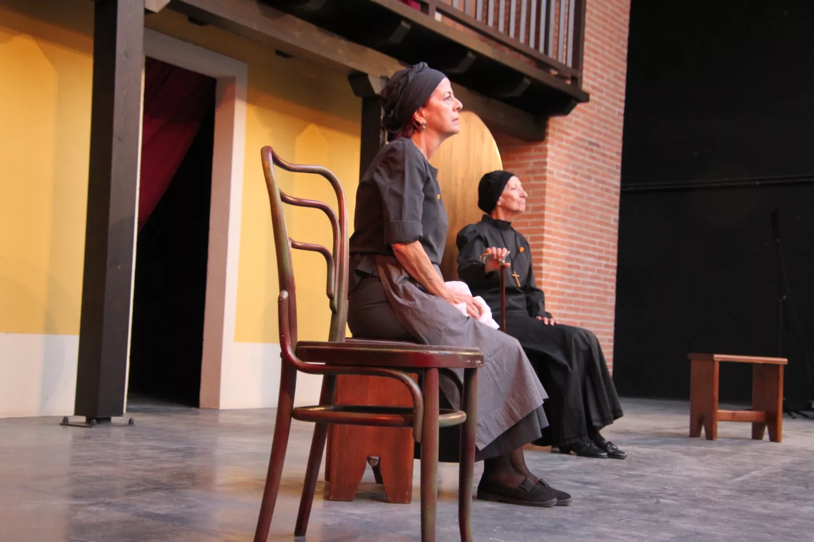 Estreno de 'Perra fiel' en el Corral de Comedias de Robres. Foto Carlos Neofato