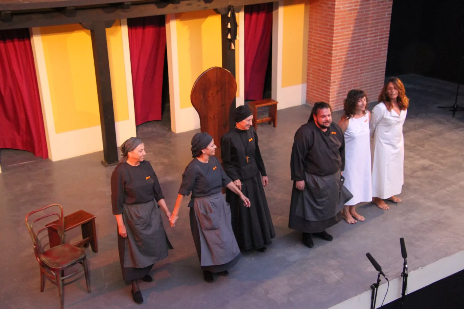 Estreno de 'Perra fiel' en el Corral de Comedias de Robres. Foto Carlos Neofato