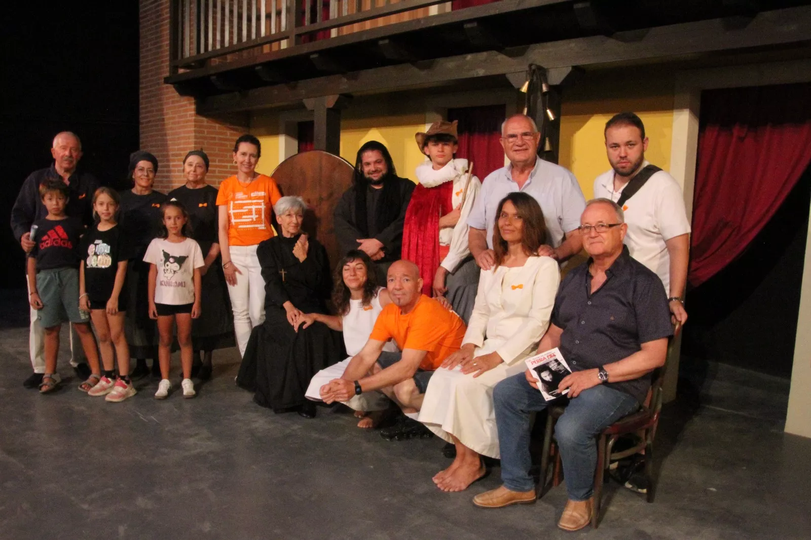 Estreno de 'Perra fiel' en el Corral de Comedias de Robres. Foto Carlos Neofato