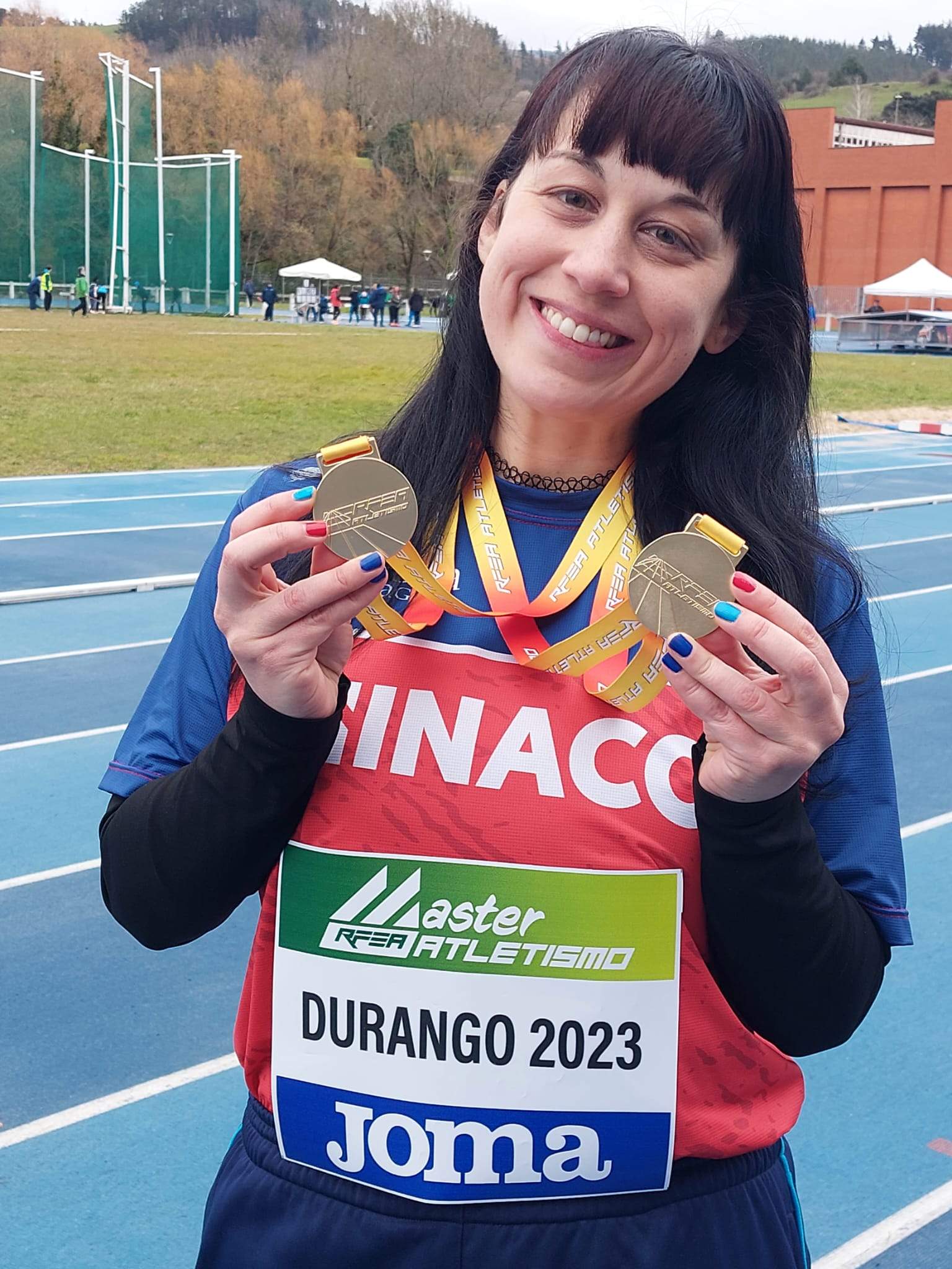 Imágenes del Campeonato de España de lanzamientos largos Master. Sandra García, doblete de oro F35 en martillo y martillo pesado