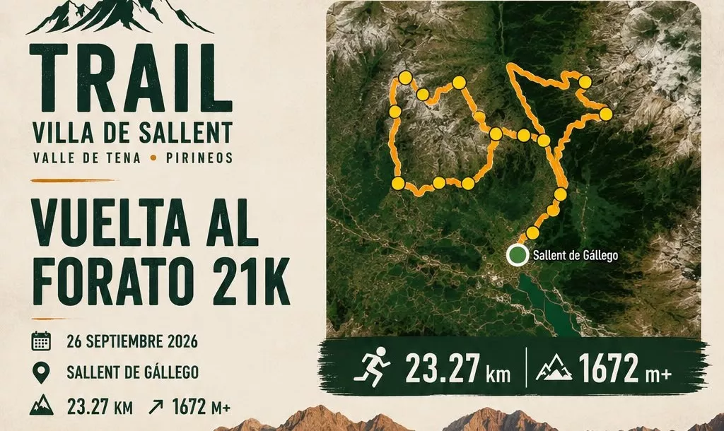 Nace el Trail Villa de Sallent con dos atractivos recorridos