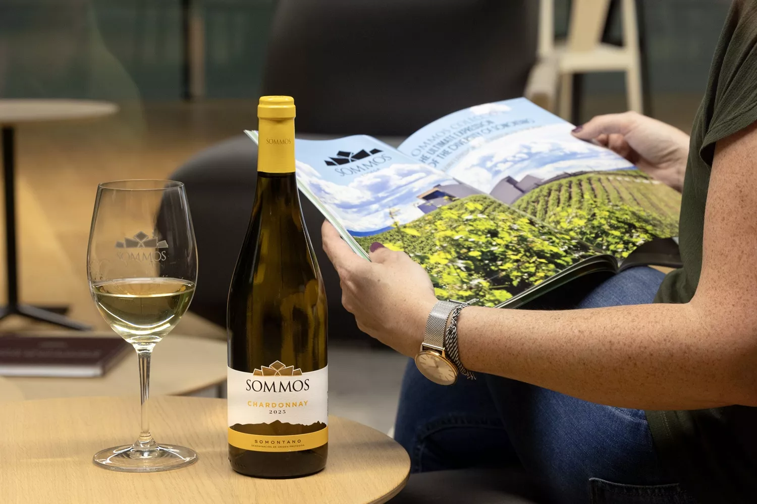 Sommos Chardonnay, Gran Oro en Verema