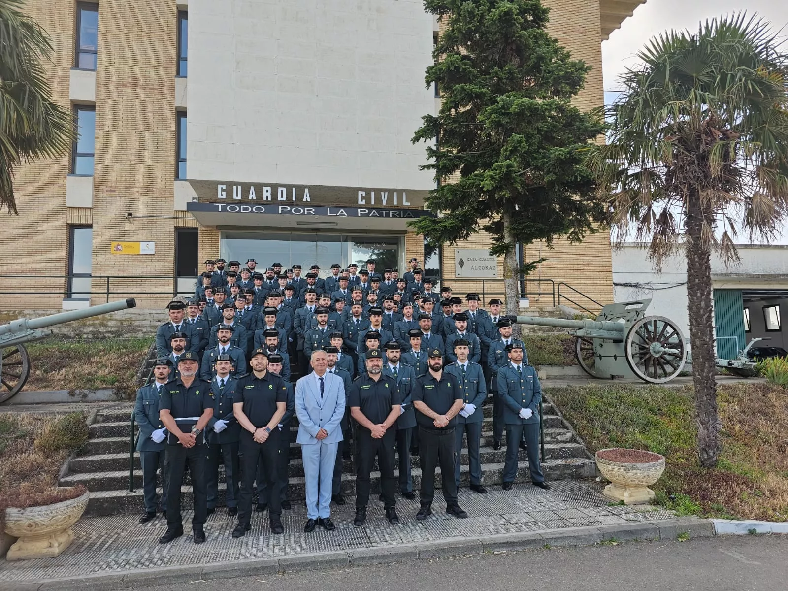La Guardia Civil incorpora 104 nuevos efectivos a la provincia de Huesca.