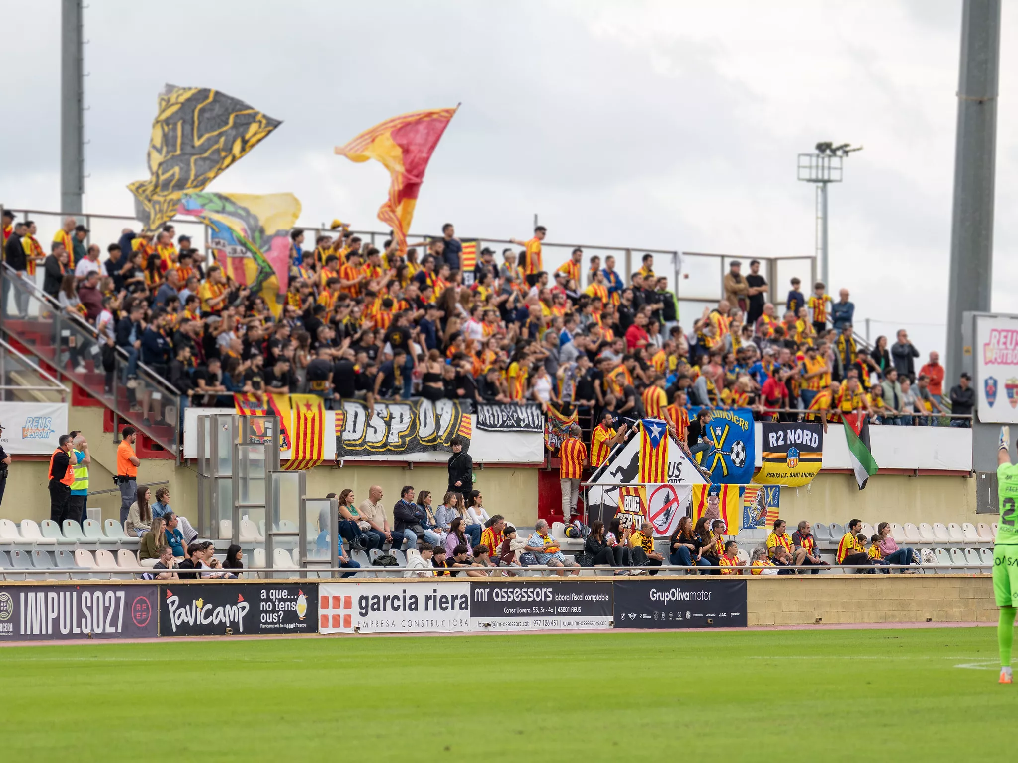 El Sant Andreu, rival del Huesca, ofrece un acuerdo a los clubes para fijar el precio de las entradas visitantes. Foto: UESA