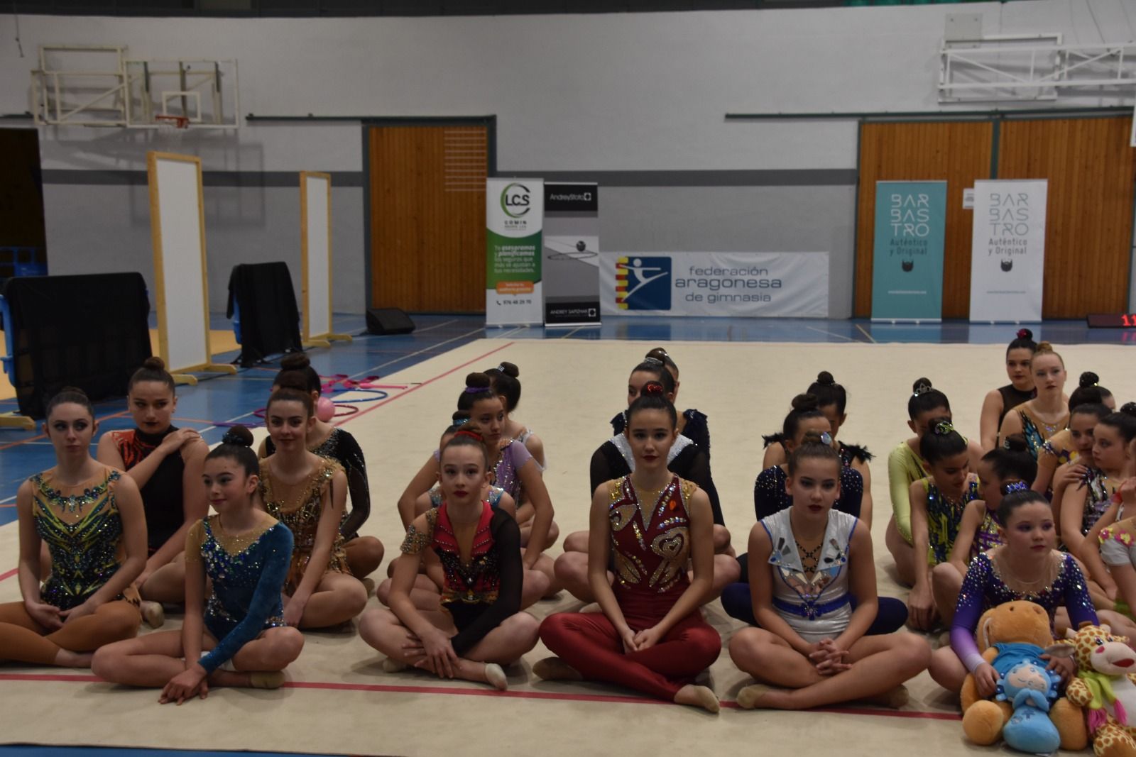 Imágenes del Trofeo Aragón Promoción de Gimnasia Rítmica.