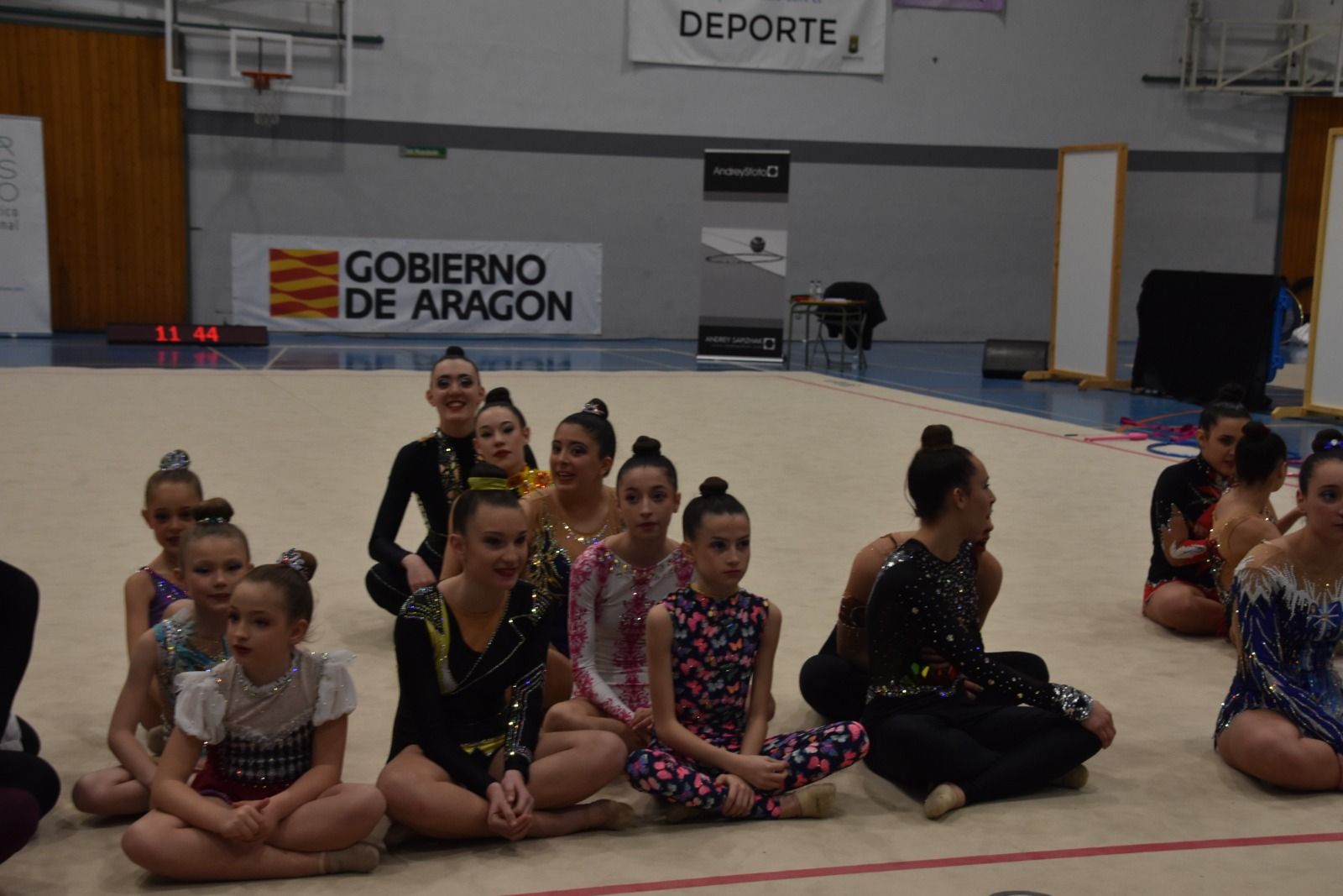 Imágenes del Trofeo Aragón Promoción de Gimnasia Rítmica.