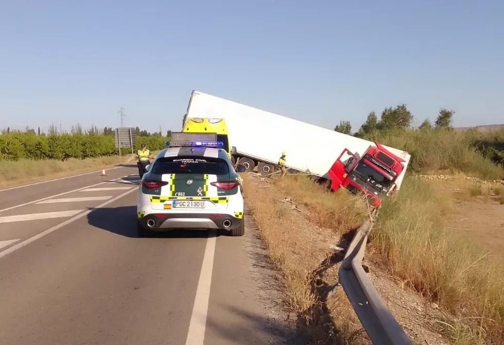 El accidente se produjo en el municipio de Zaidín.
