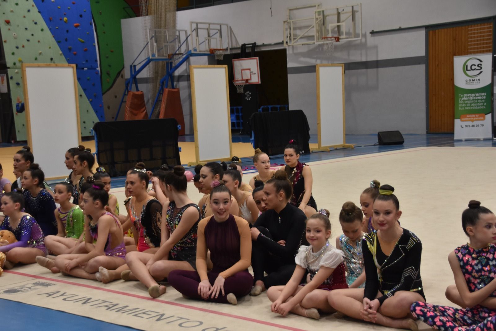 Imágenes del Trofeo Aragón Promoción de Gimnasia Rítmica.