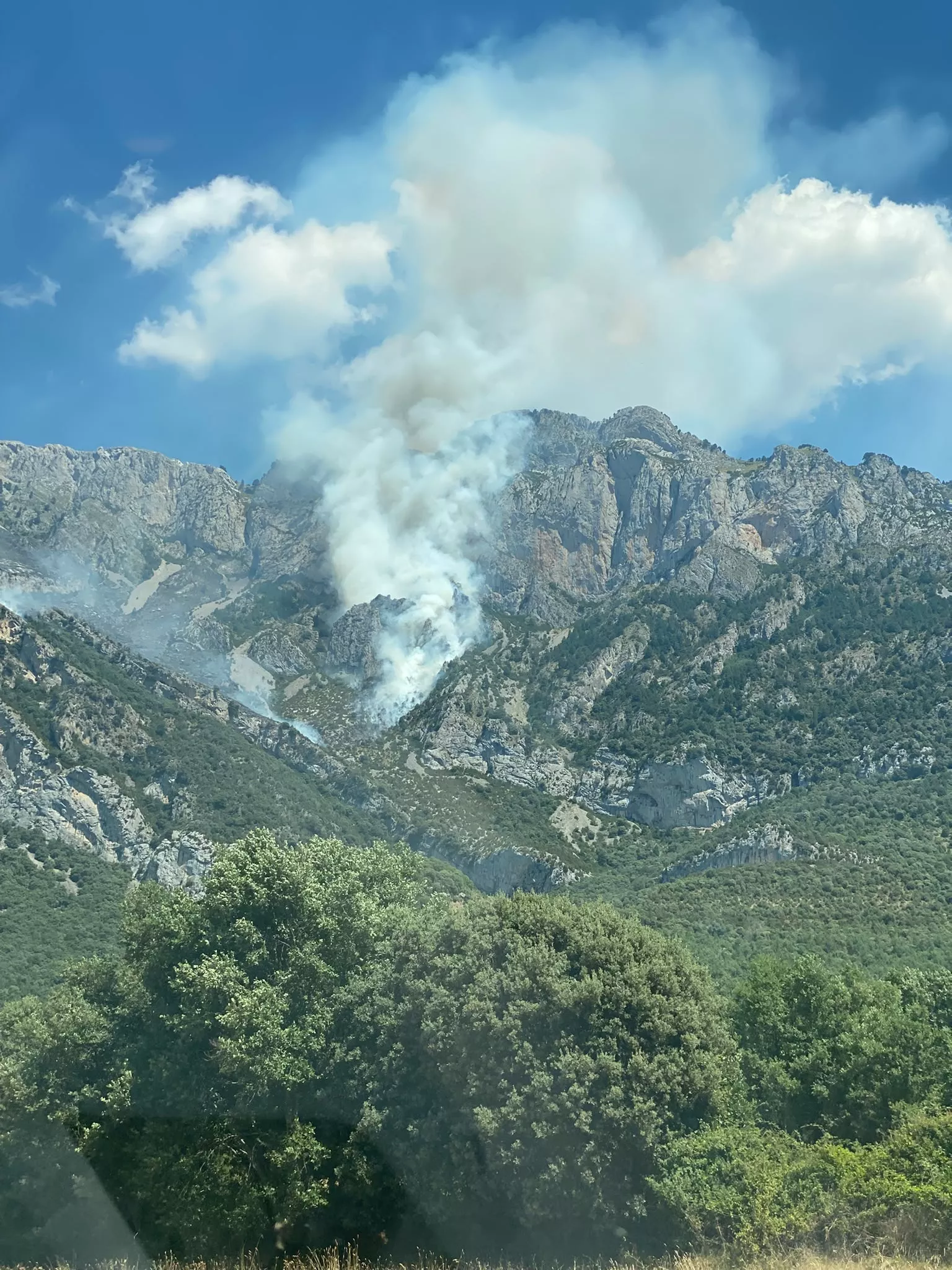 Peña Montañesa este mediodía