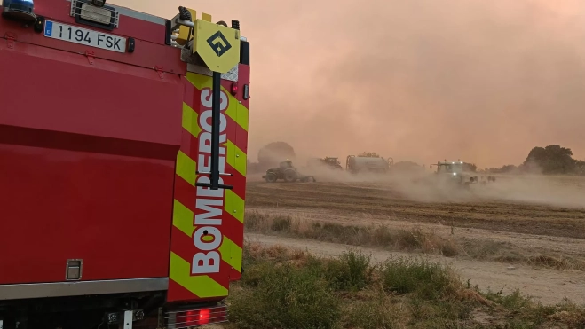 Los bomberos de la Diputación, en acción Los bomberos de la Diputación, en acción