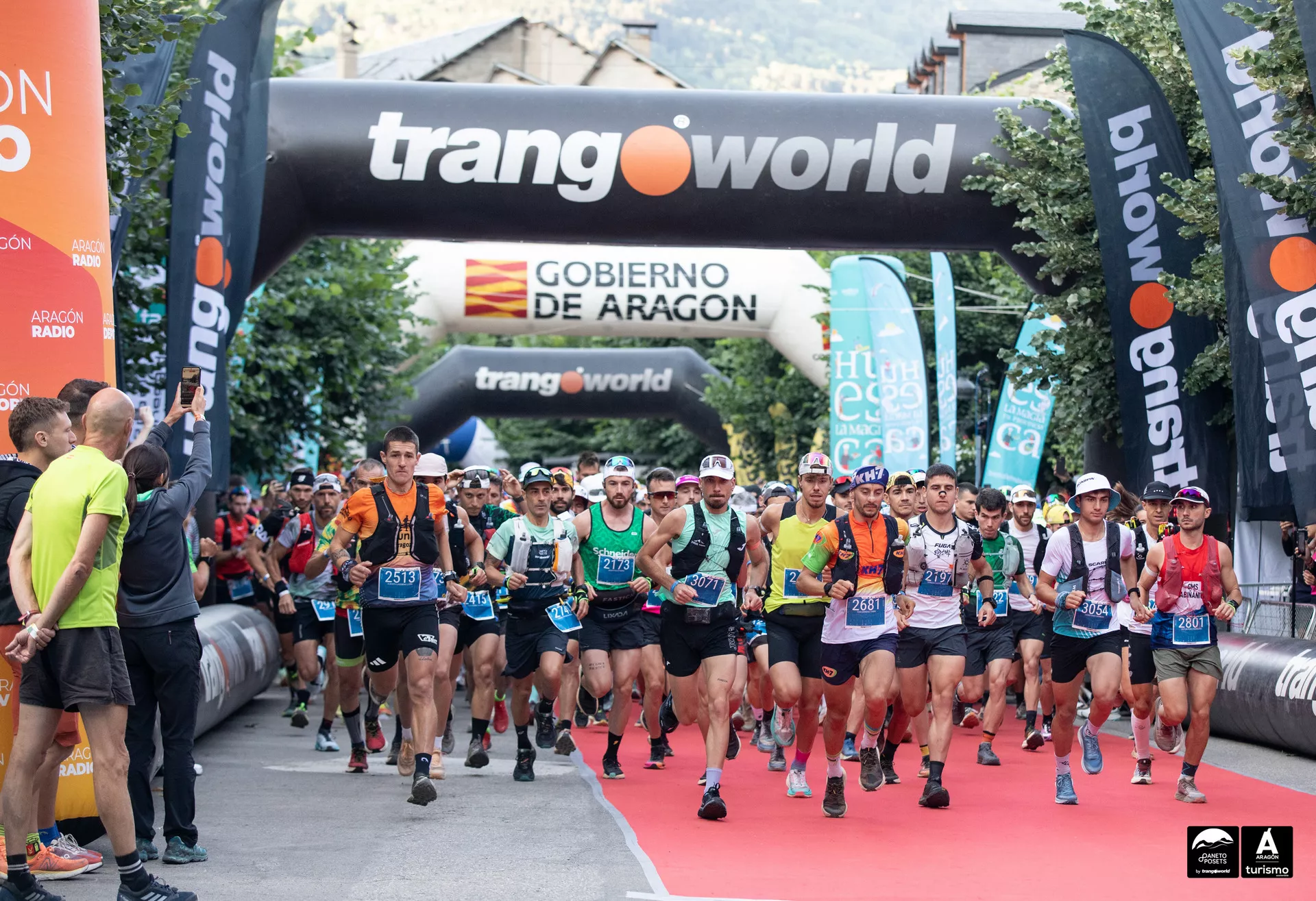 Salida del Maratón de las Tucas 2026. Foto de Javier Barahona