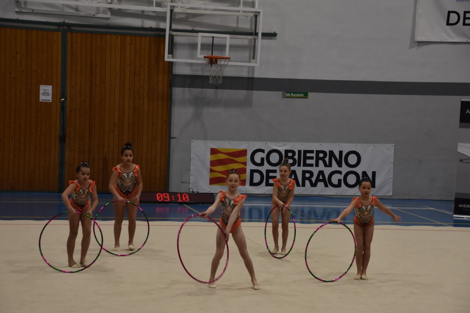 Imágenes del Trofeo Aragón Promoción de Gimnasia Rítmica 