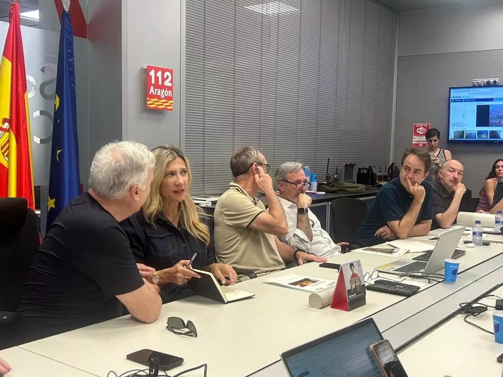 Cecopi de esta tarde por los incendios con la atención centrada en las Cinco Villas