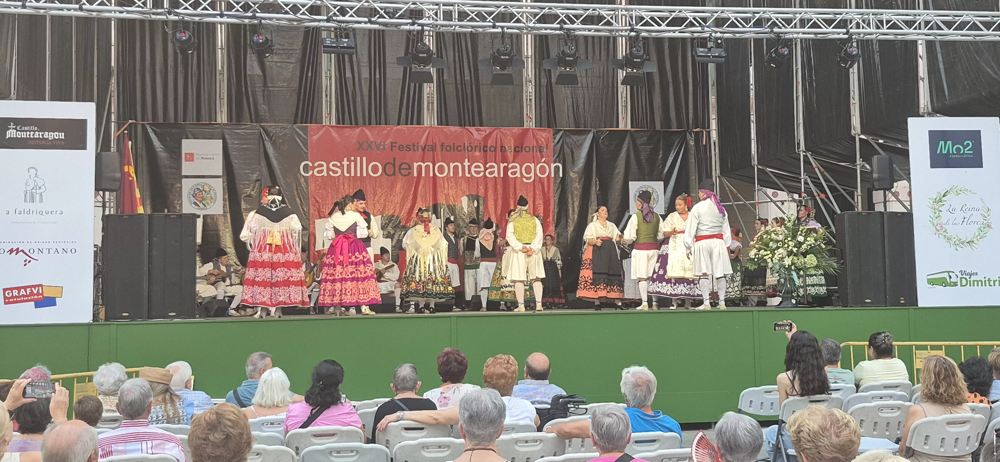 26 Festival Folklórico Castillo de Montearagón. Foto Myriam Martínez