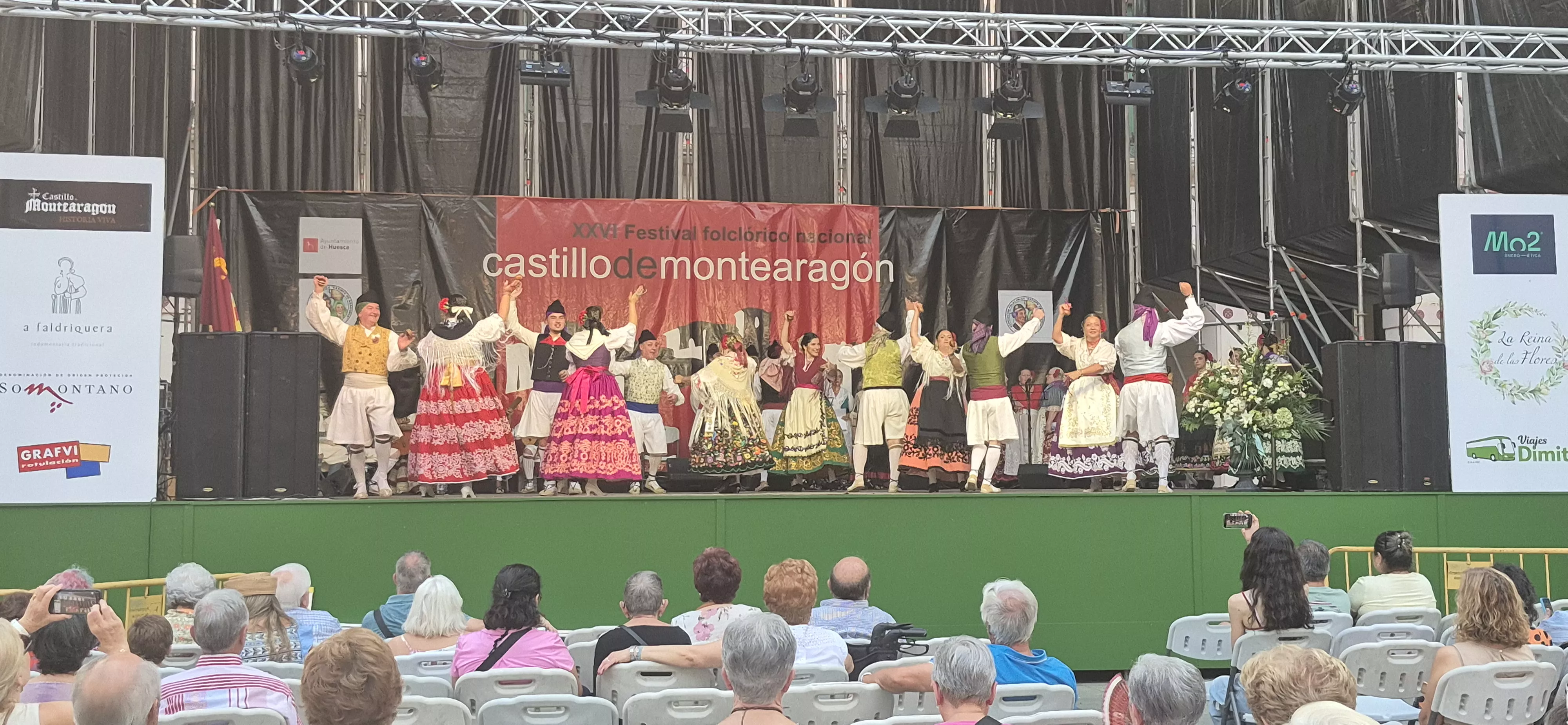 26 Festival Folklórico Castillo de Montearagón. Foto Myriam Martínez